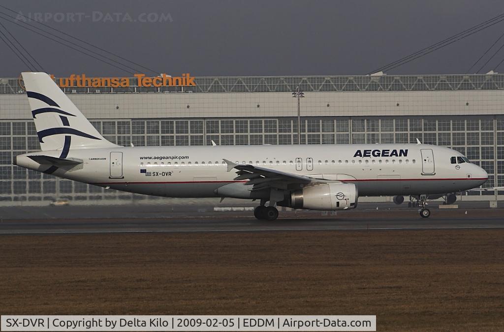 SX-DVR, 2008 Airbus A320-232 C/N 3714, AEGEAN A-320-232