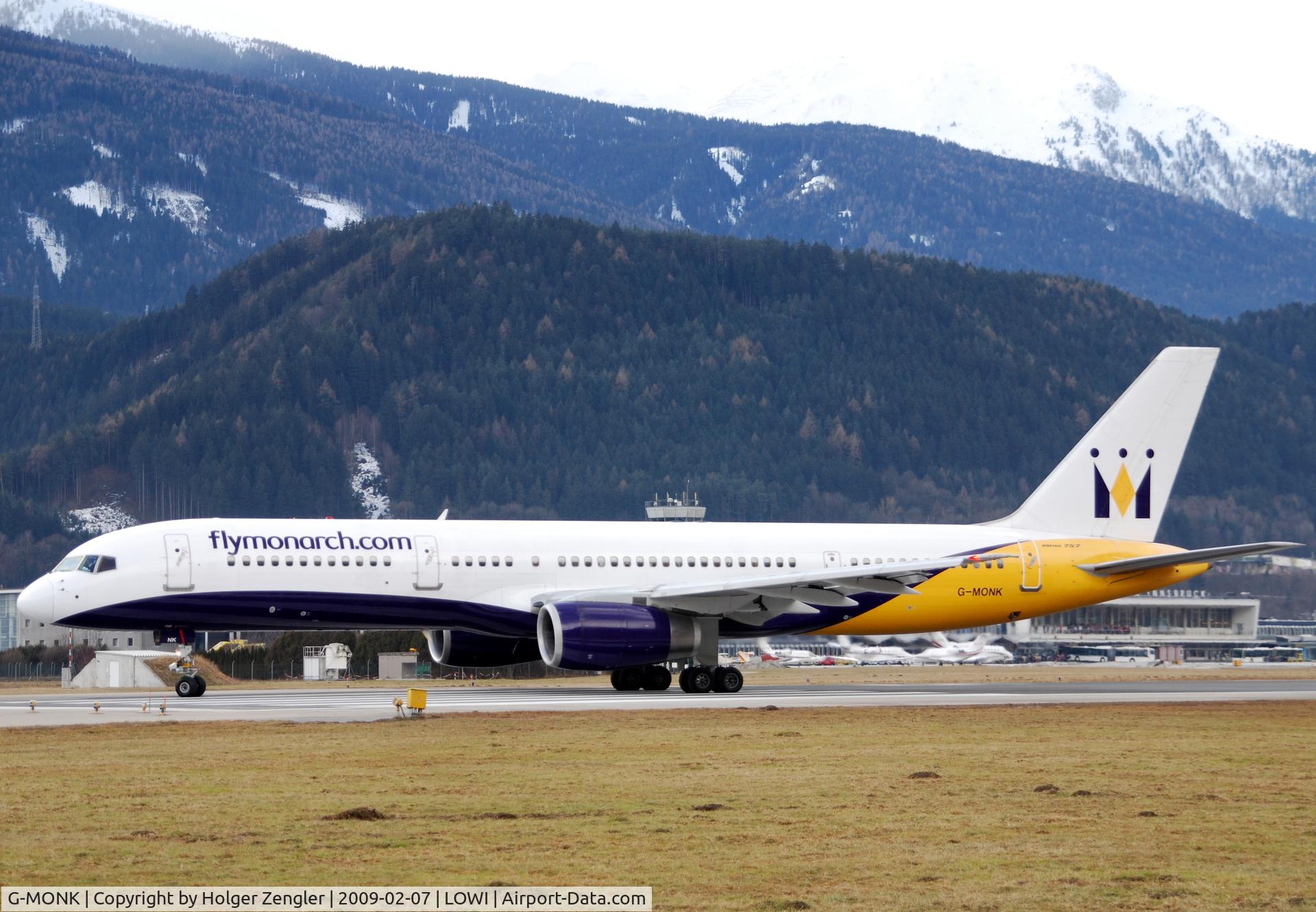 G-MONK, 1988 Boeing 757-2T7 C/N 24105, At turning-point