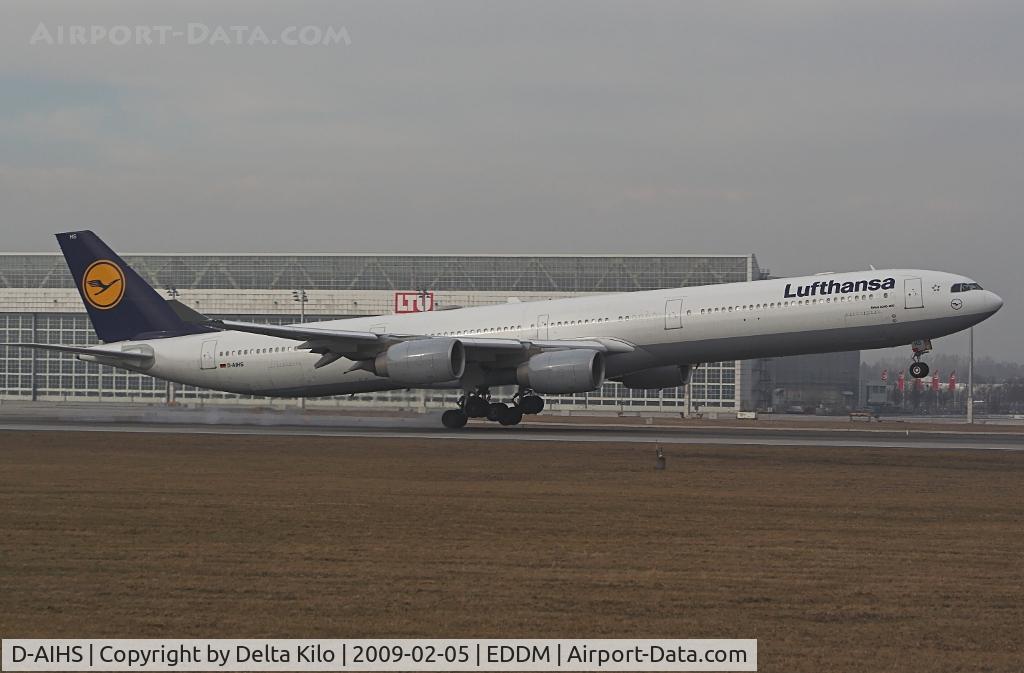 D-AIHS, 2007 Airbus A340-642 C/N 812, Lufthansa  A-340-642