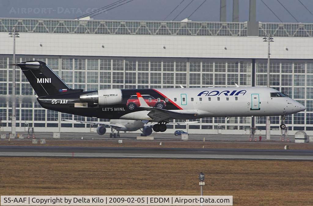 S5-AAF, 1998 Canadair CRJ-200LR (CL-600-2B19) C/N 7272, ADRIA color Mini
