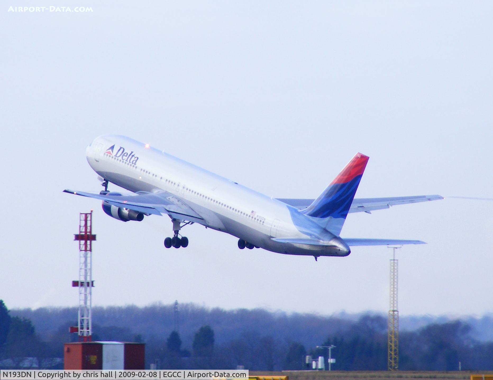 N193DN, 1997 Boeing 767-332 C/N 28450, Delta