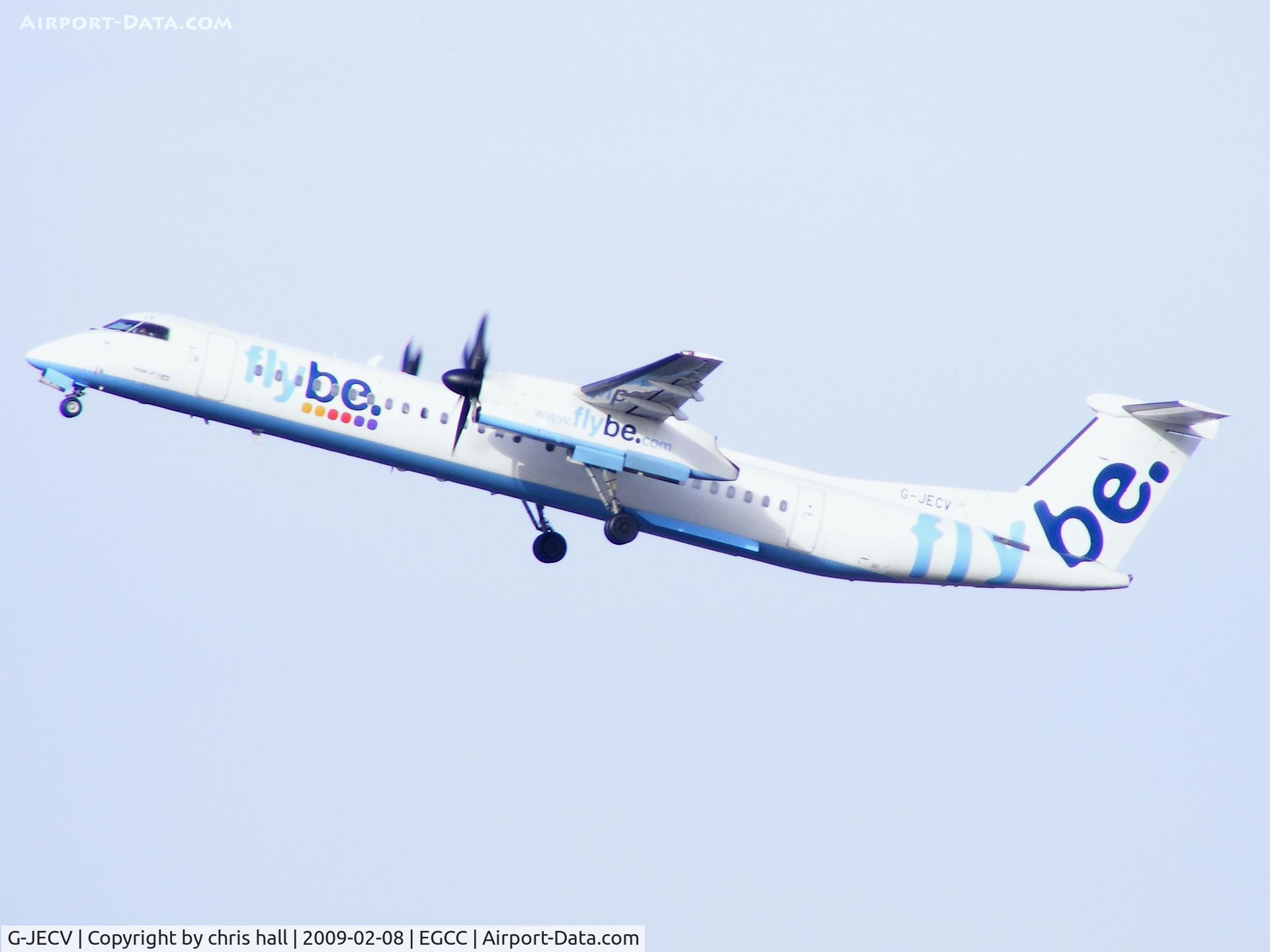 G-JECV, 2007 De Havilland Canada DHC-8-402Q Dash 8 C/N 4148, flybe