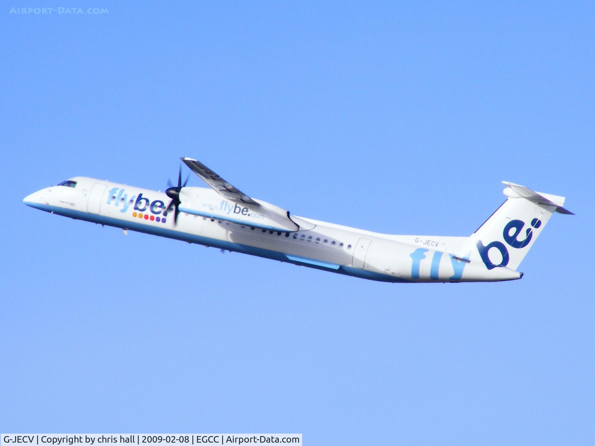 G-JECV, 2007 De Havilland Canada DHC-8-402Q Dash 8 C/N 4148, flybe