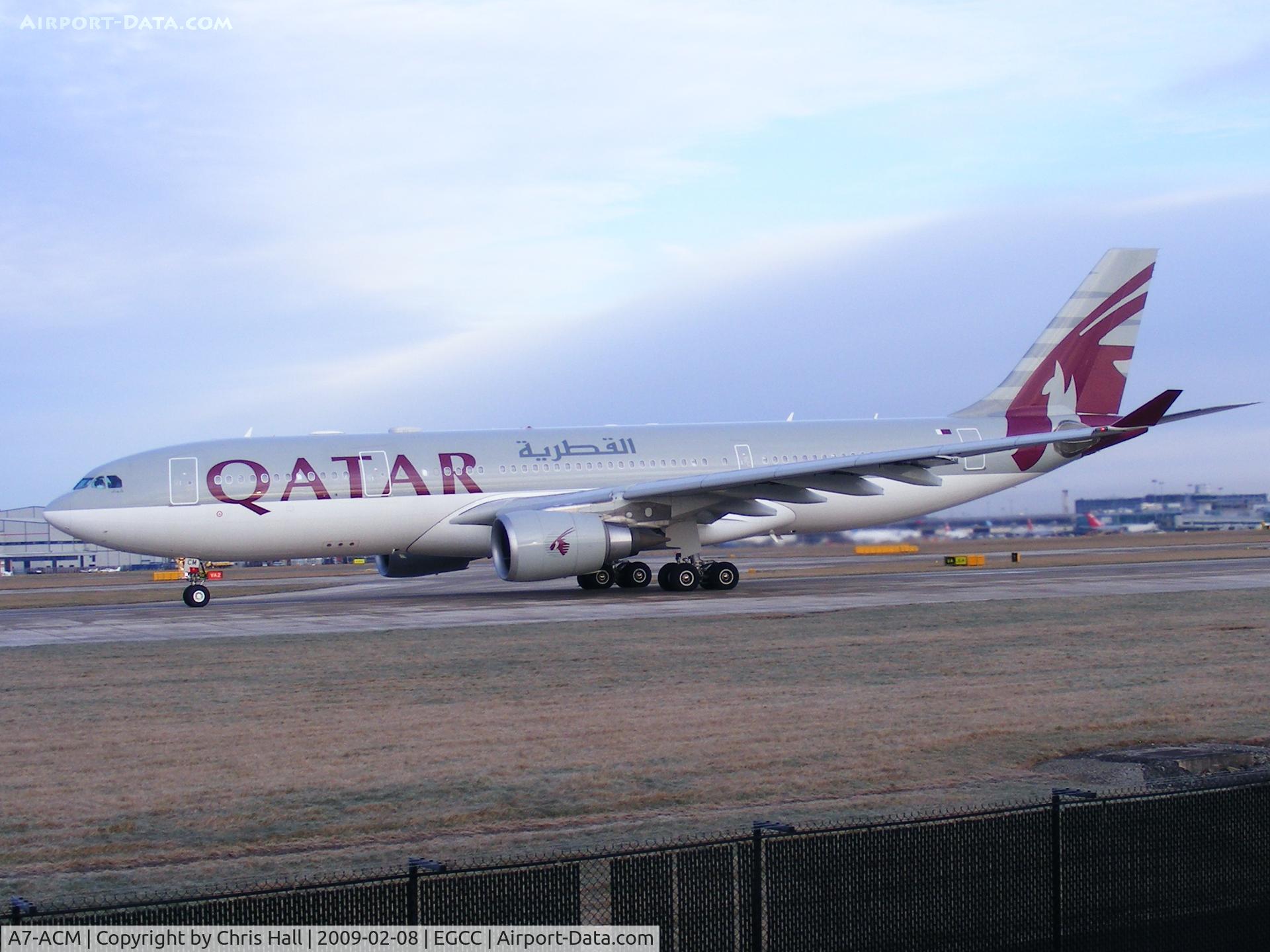 A7-ACM, 2007 Airbus A330-202 C/N 849, Qatar Airways