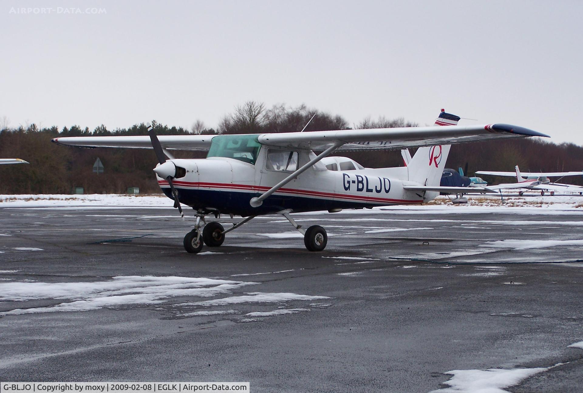 G-BLJO, 1979 Reims F152 C/N 1627, A Rather wintry Blackbushe