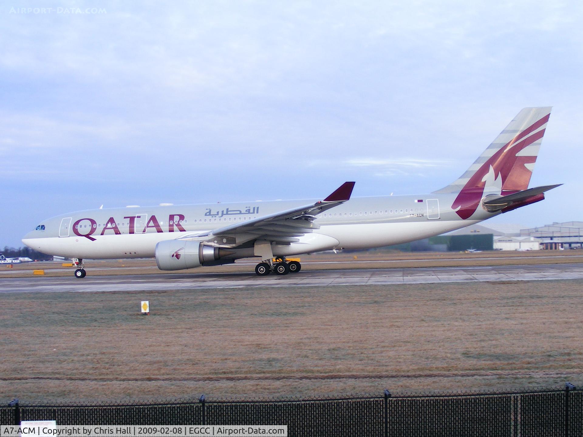 A7-ACM, 2007 Airbus A330-202 C/N 849, Qatar Airways