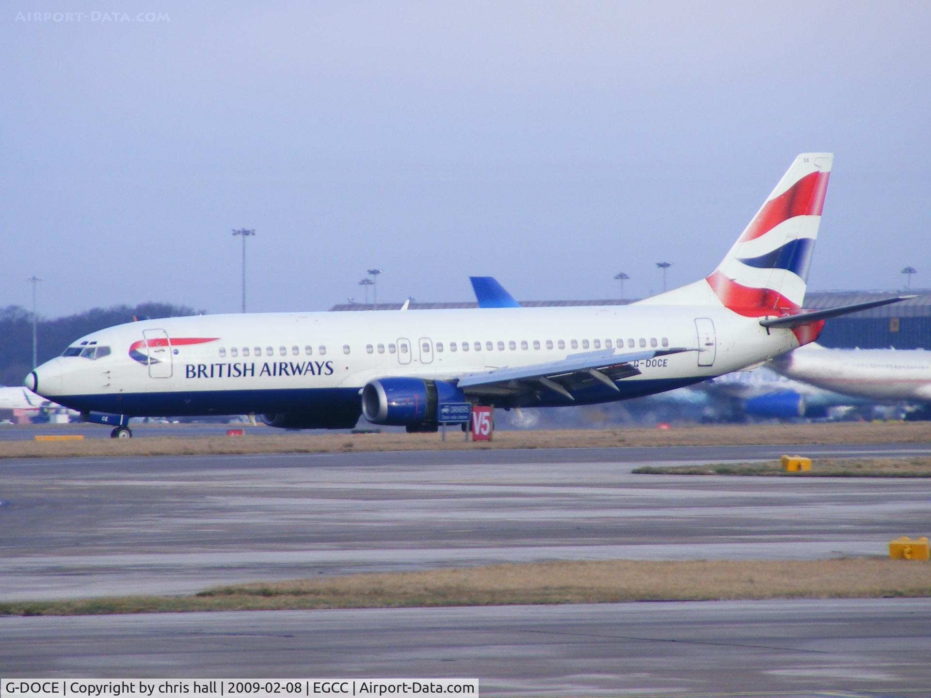 G-DOCE, 1991 Boeing 737-436 C/N 25350, British Airways