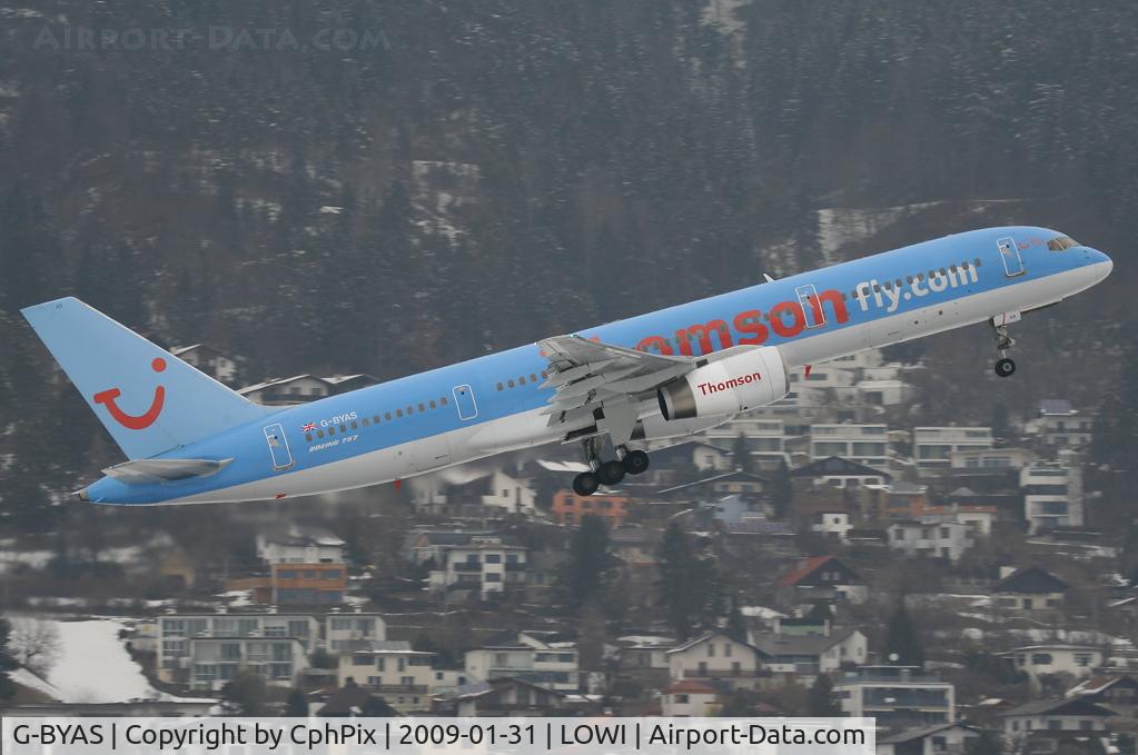 G-BYAS, 1994 Boeing 757-204 C/N 27238, 757