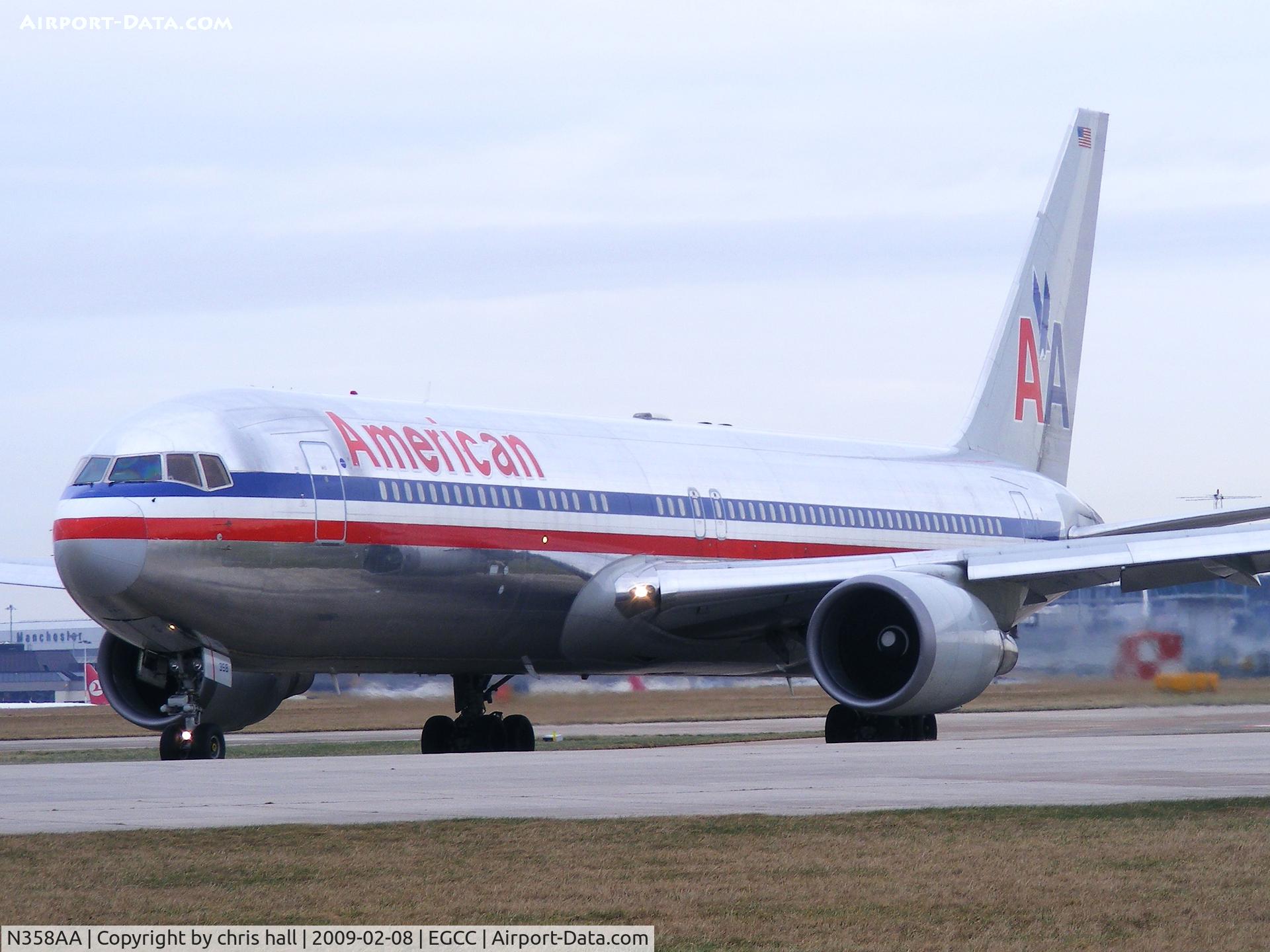 N358AA, 1988 Boeing 767-323 C/N 24039, American Airlines