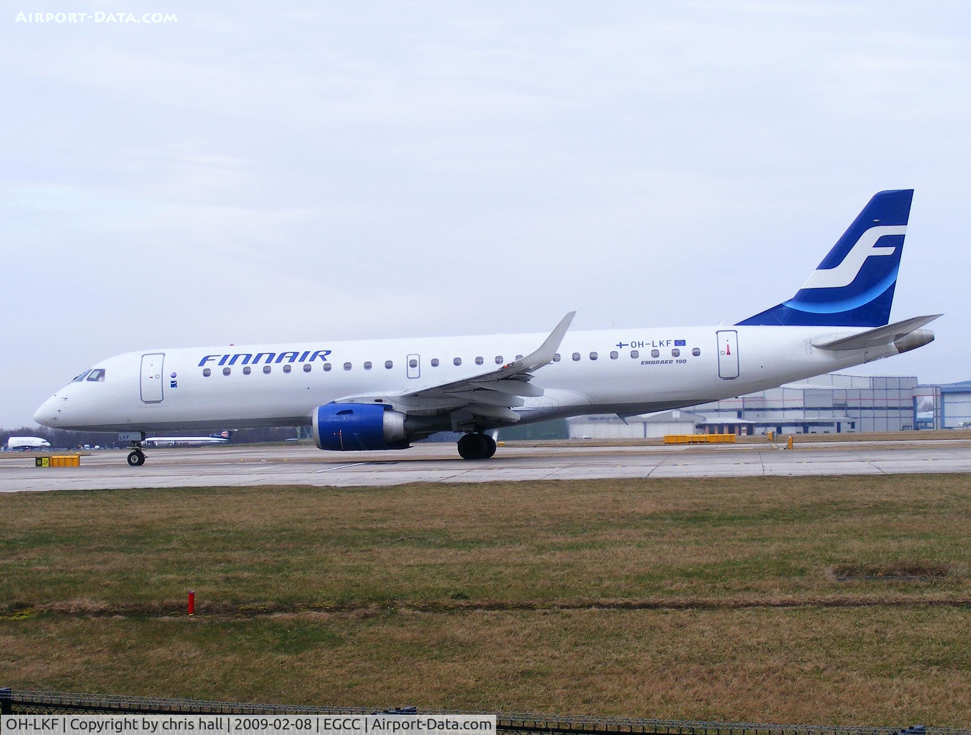 OH-LKF, 2007 Embraer 190LR (ERJ-190-100LR) C/N 19000066, Finnair