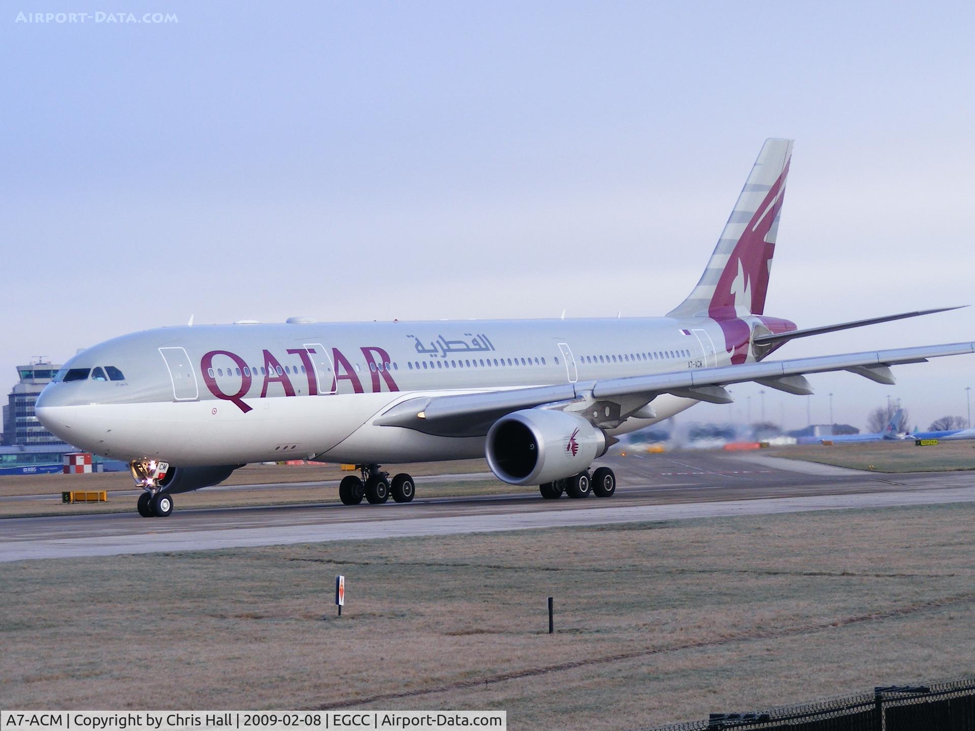 A7-ACM, 2007 Airbus A330-202 C/N 849, Qatar Airways