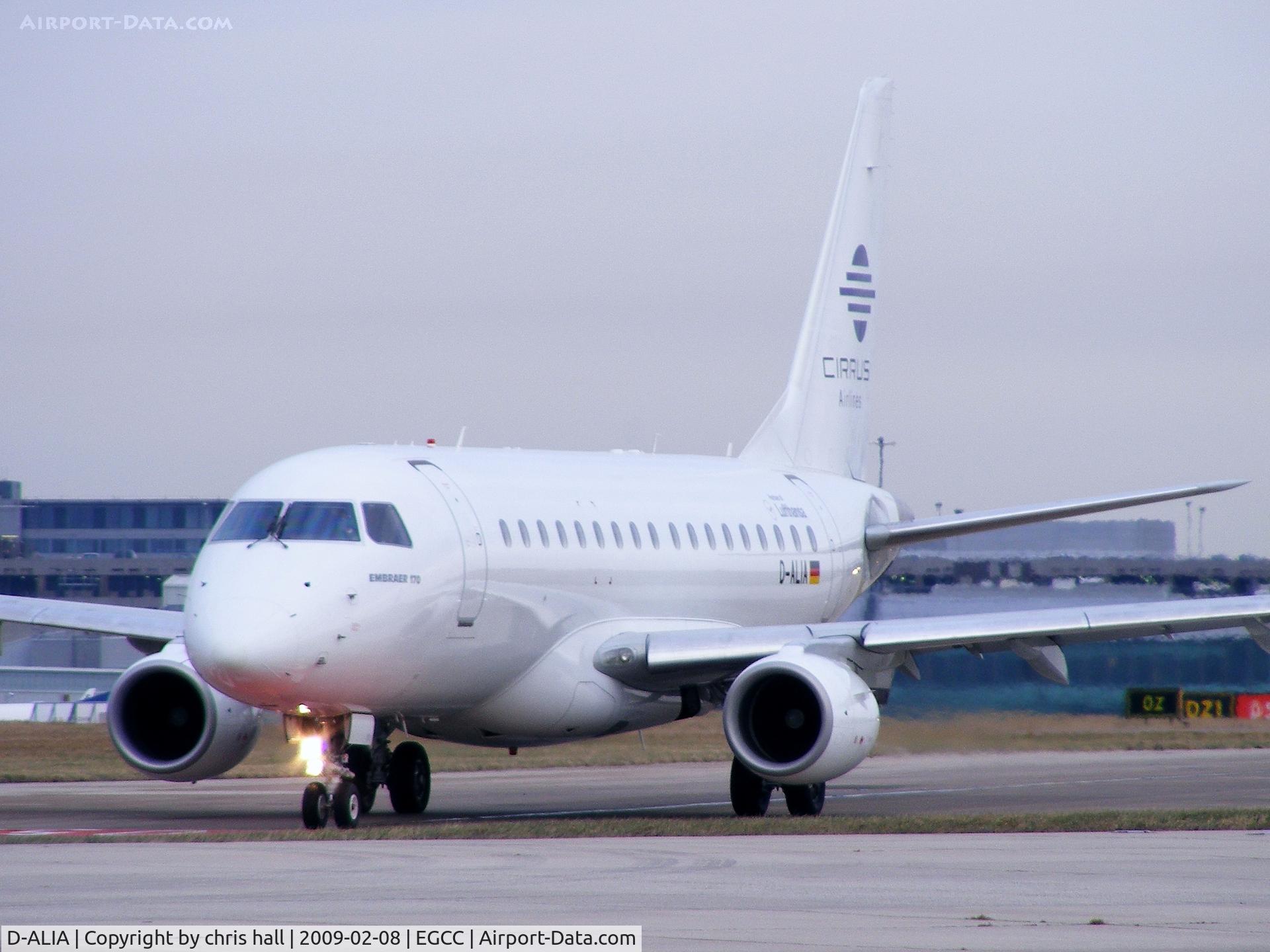 D-ALIA, 2002 Embraer 170LR (ERJ-170-100LR) C/N 17000006, Cirrus Airlines