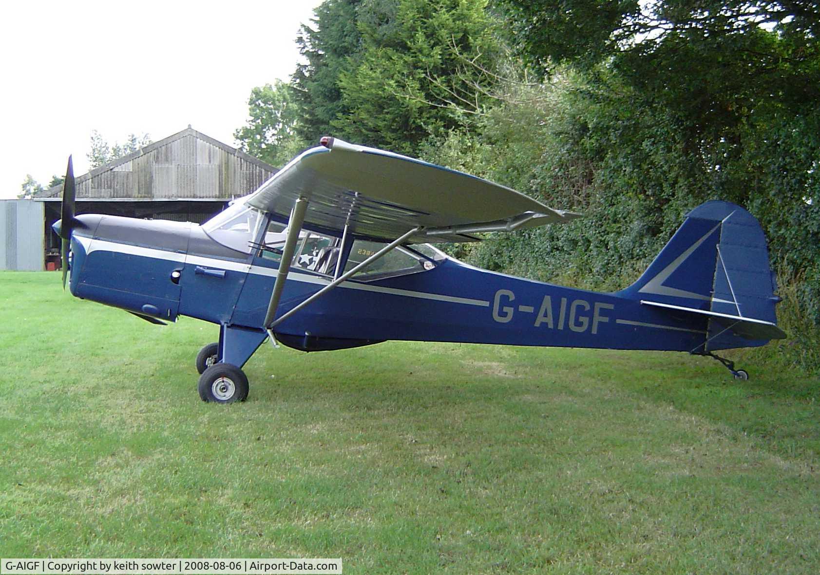 G-AIGF, 1946 Auster J-1N Alpha C/N 2188, Visitor to Priory Farm Tibenham