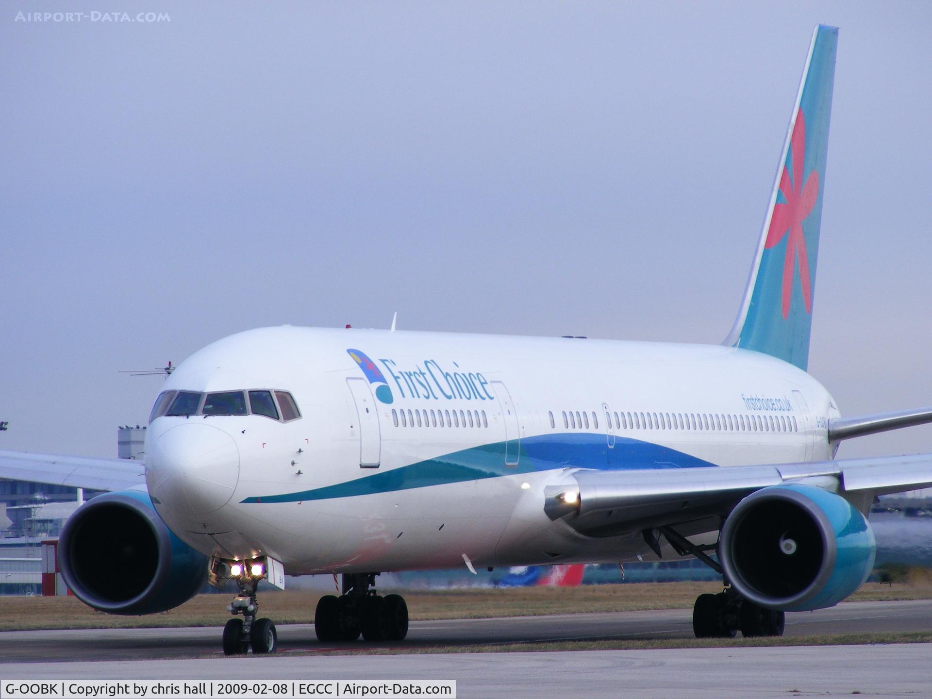 G-OOBK, 1995 Boeing 767-324/ER C/N 27392, First Choice