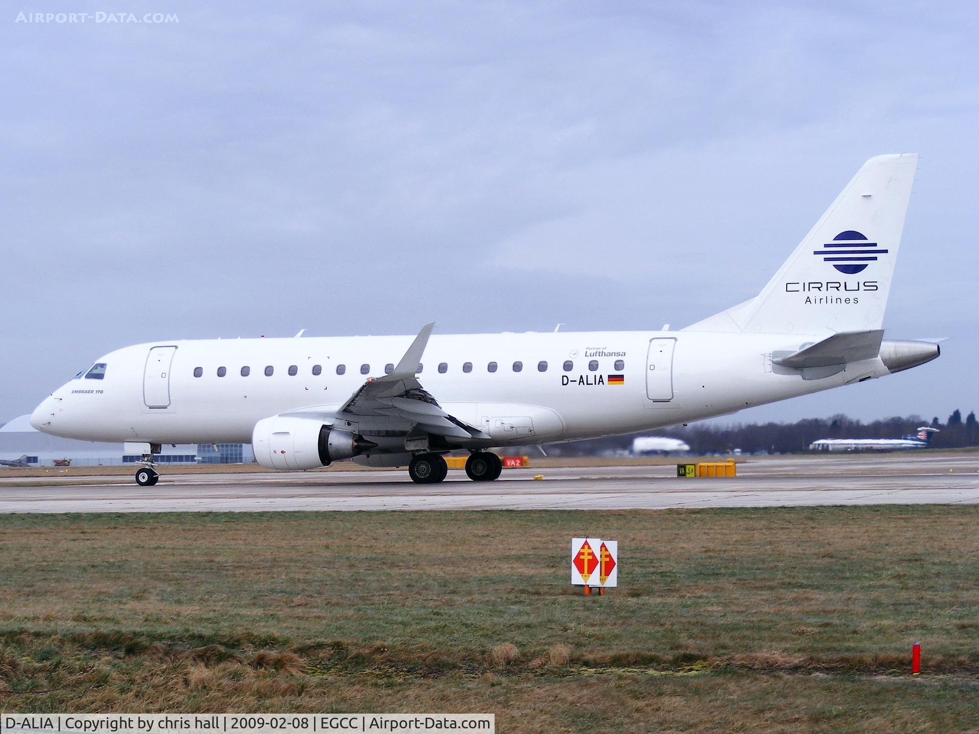 D-ALIA, 2002 Embraer 170LR (ERJ-170-100LR) C/N 17000006, Cirrus Airlines