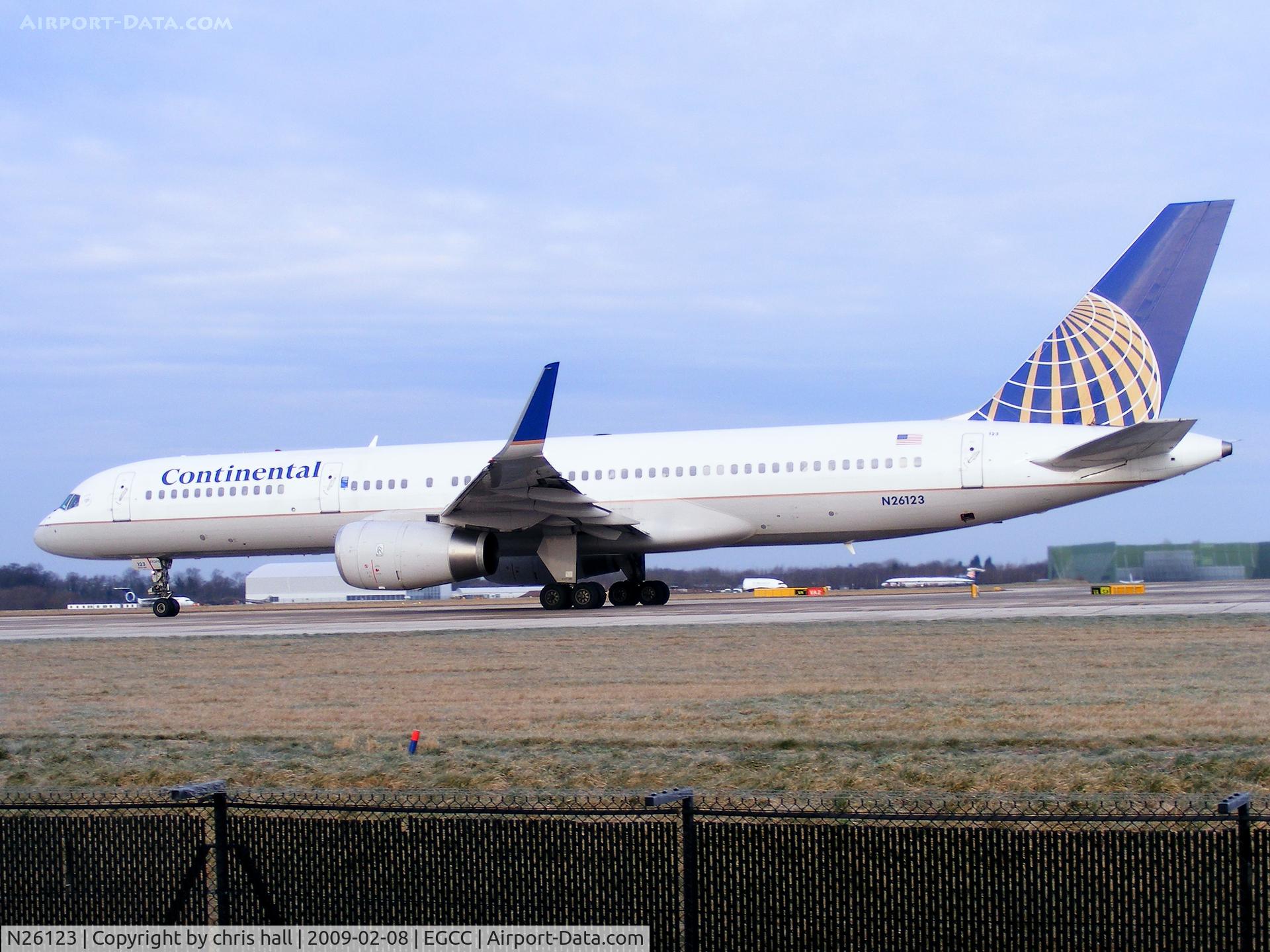 N26123, 1997 Boeing 757-224 C/N 28966, Continental