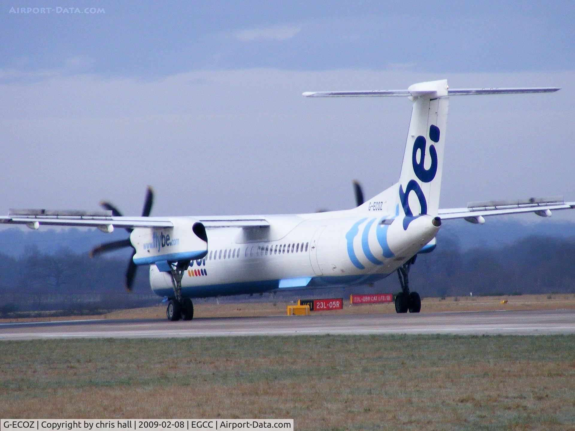 G-ECOZ, 2001 De Havilland Canada DHC-8-402Q Dash 8 C/N 4034, flybe