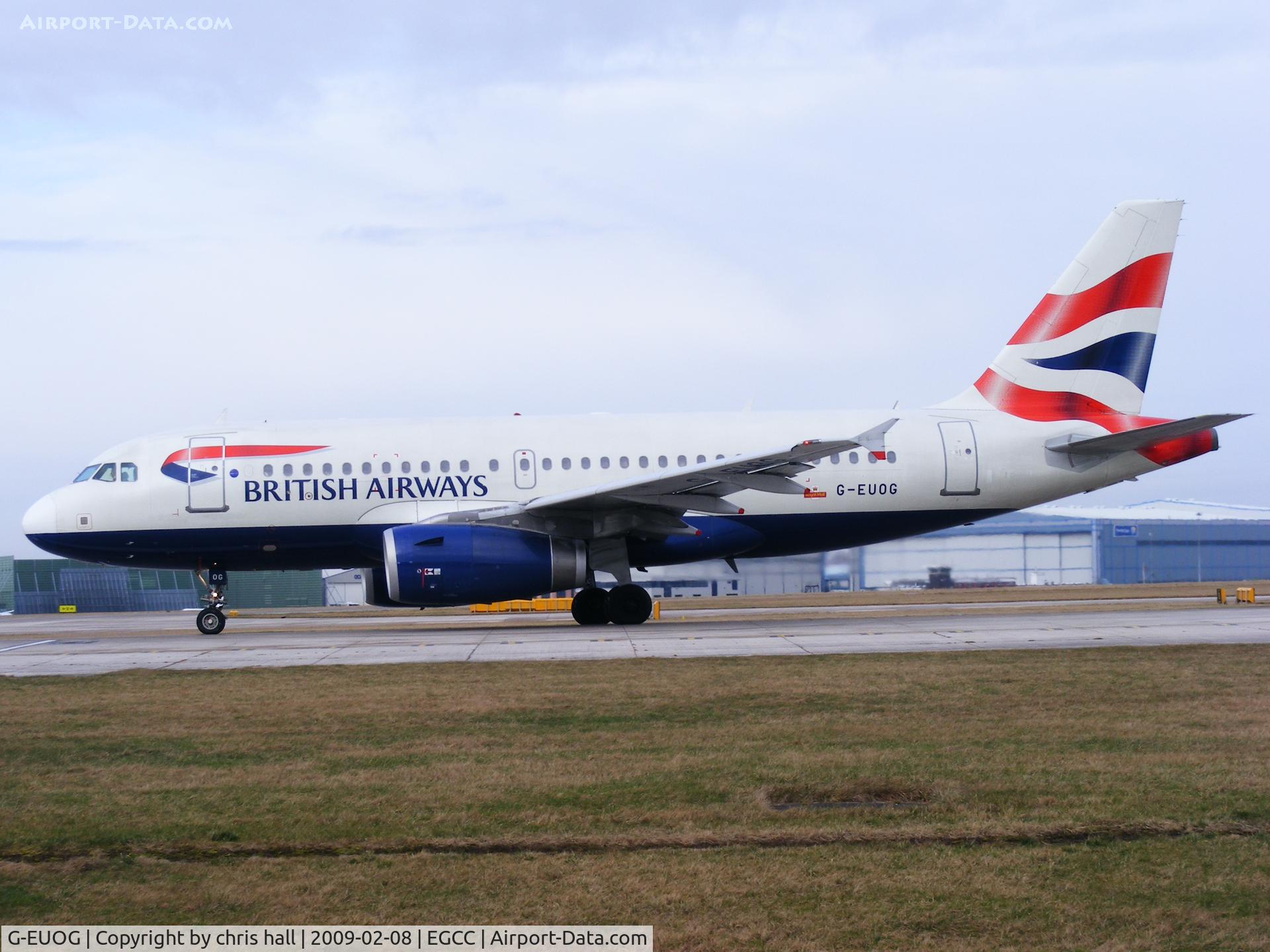 G-EUOG, 2001 Airbus A319-131 C/N 1594, British Airways