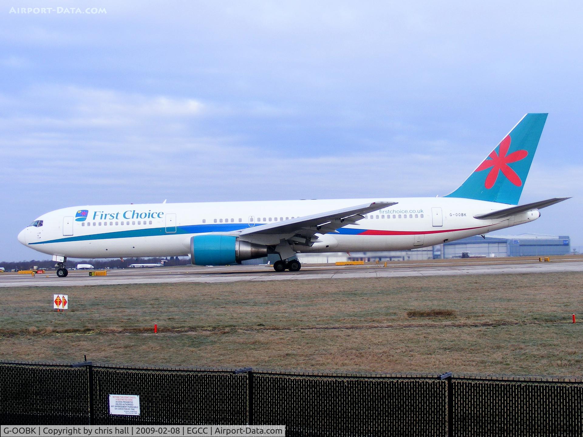 G-OOBK, 1995 Boeing 767-324/ER C/N 27392, First Choice