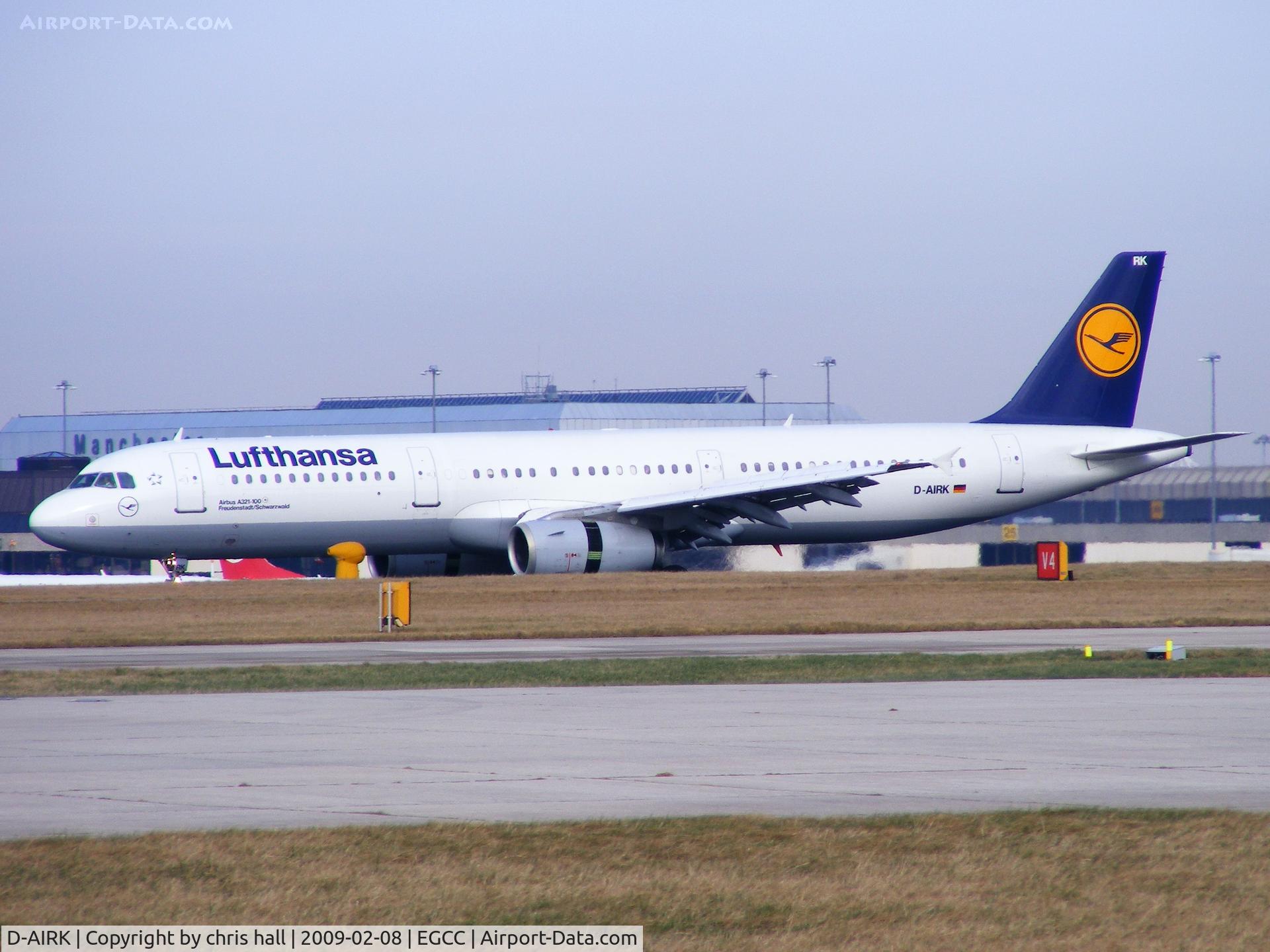 D-AIRK, 1994 Airbus A321-131 C/N 0502, Lufthansa