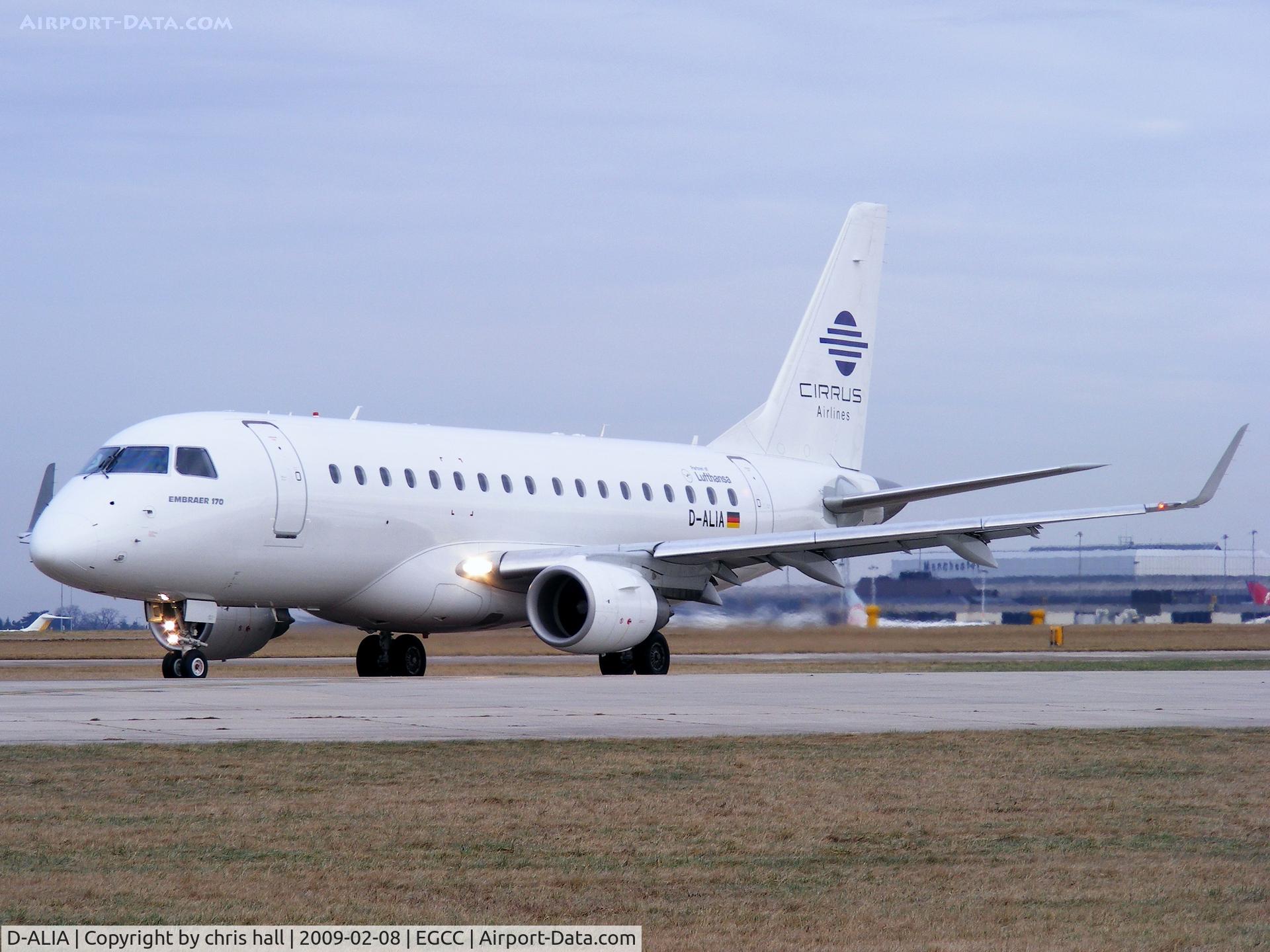 D-ALIA, 2002 Embraer 170LR (ERJ-170-100LR) C/N 17000006, Cirrus Airlines