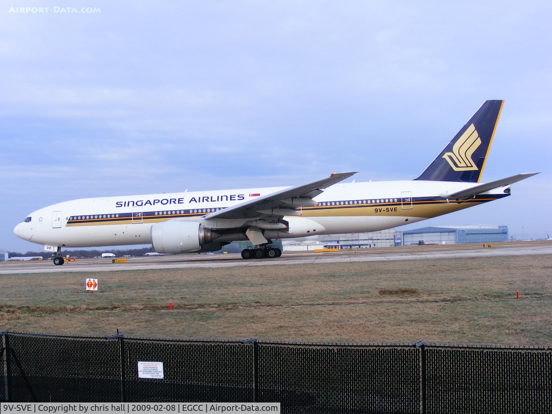 9V-SVE, 2001 Boeing 777-212/ER C/N 30870, Singapore Airlines