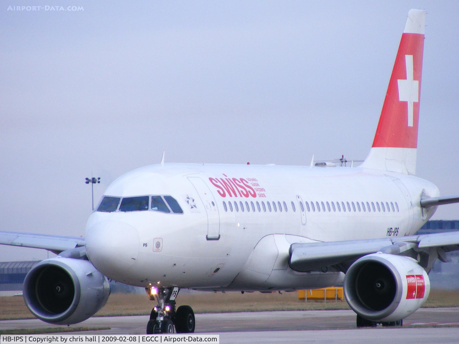 HB-IPS, 1997 Airbus A319-112 C/N 734, Swiss International Air Lines