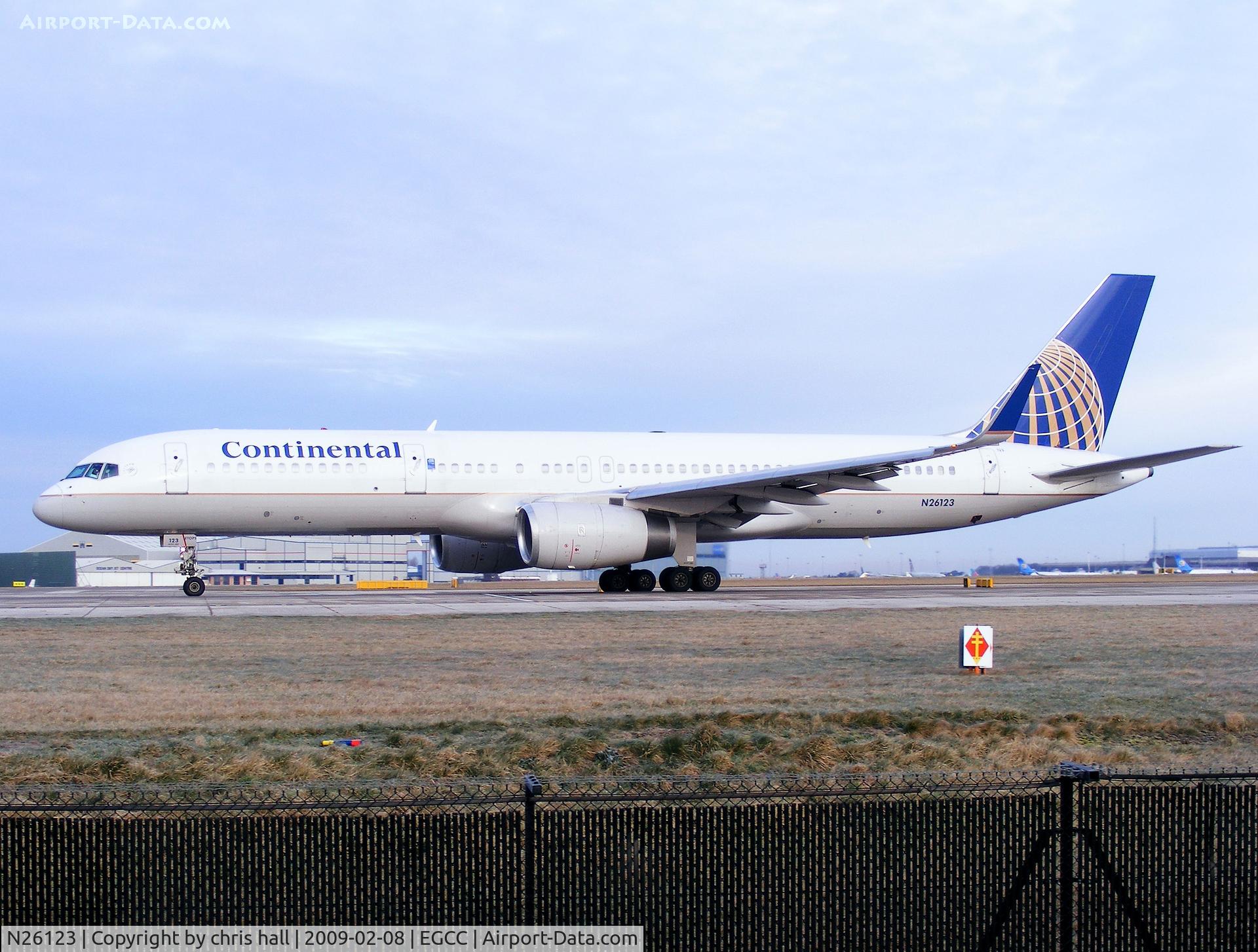 N26123, 1997 Boeing 757-224 C/N 28966, Continental