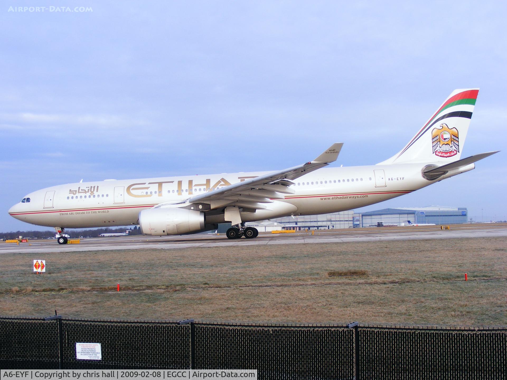 A6-EYF, 2006 Airbus A330-243 C/N 717, Etihad