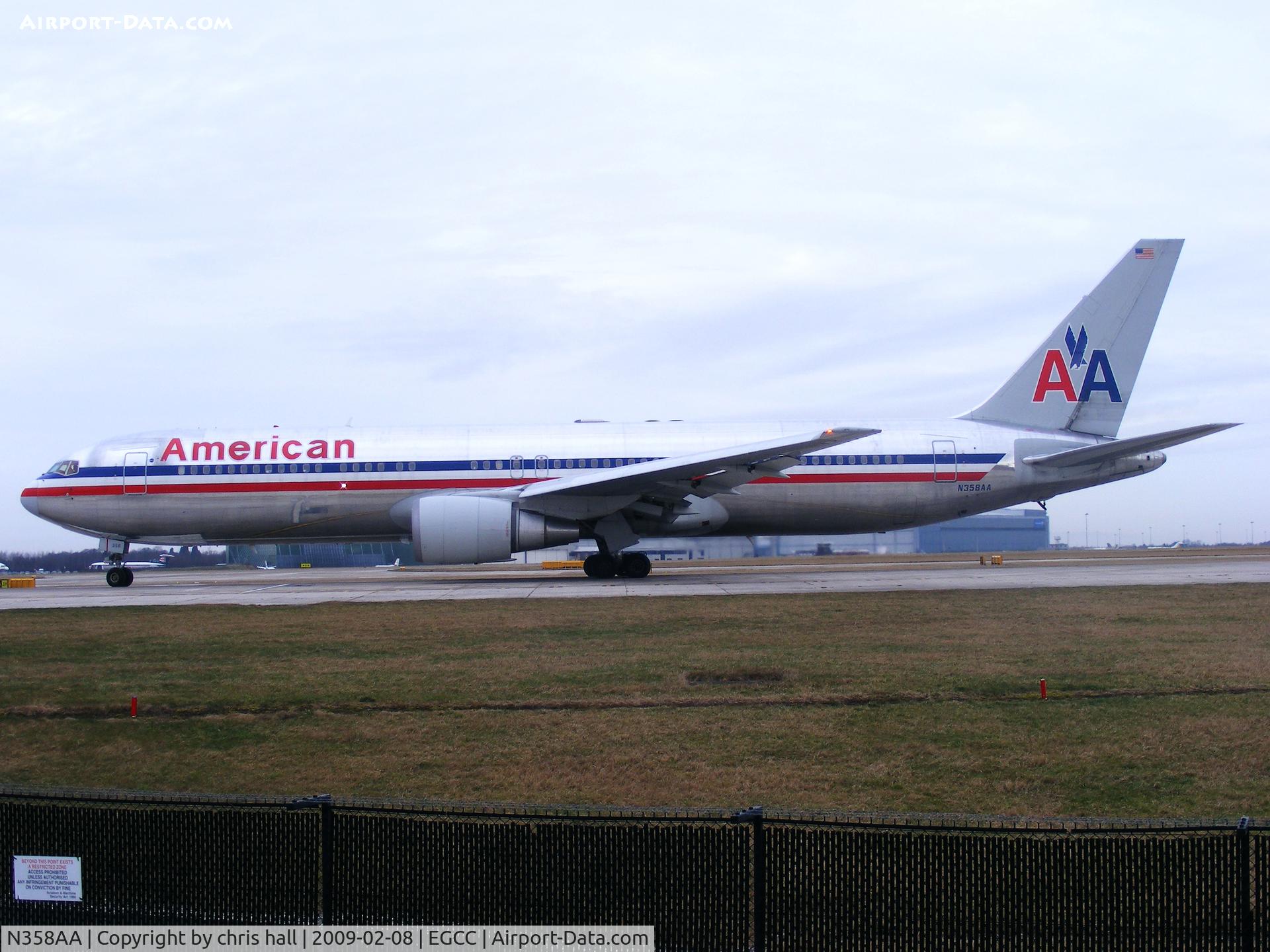 N358AA, 1988 Boeing 767-323 C/N 24039, American Airlines