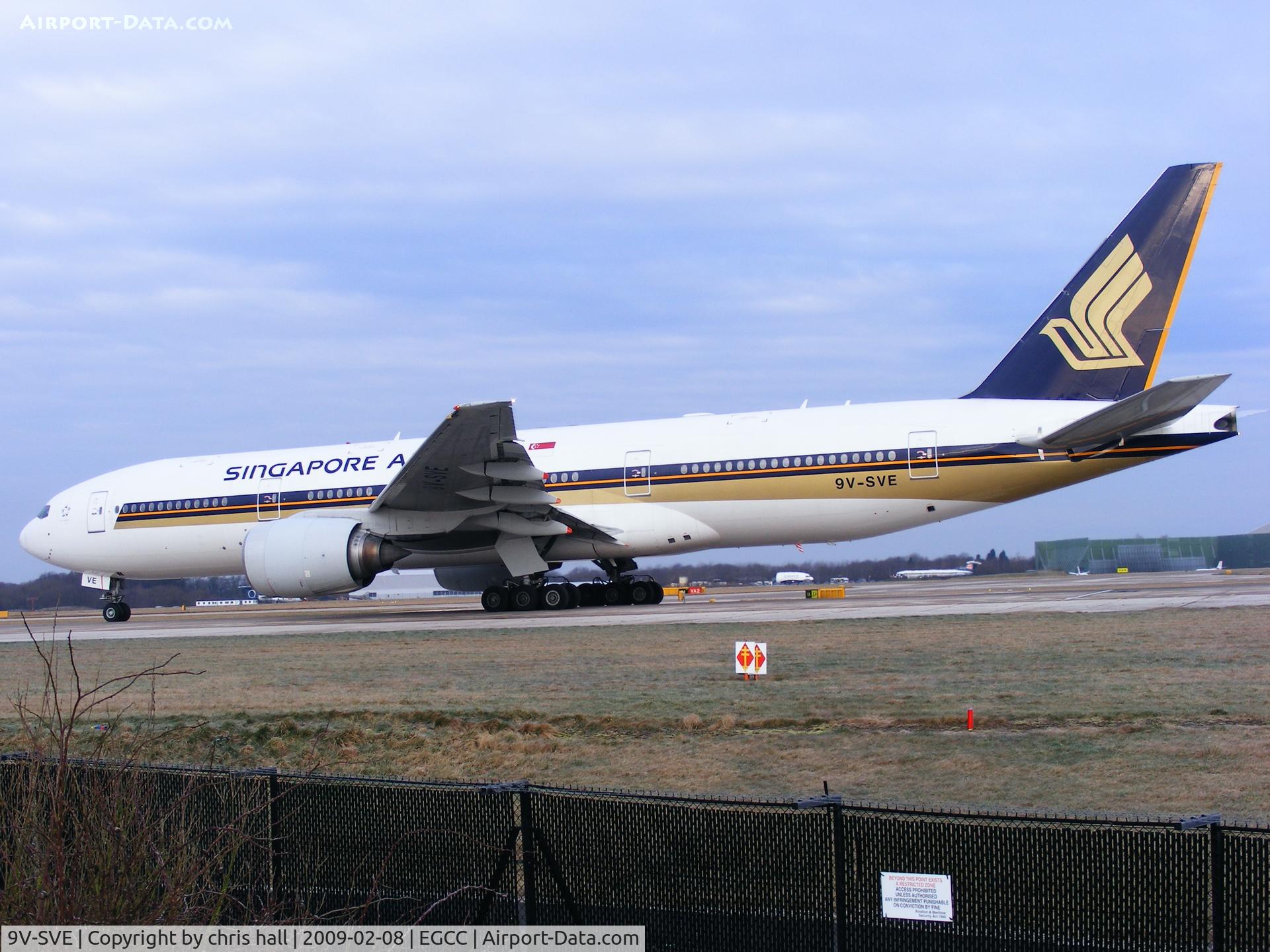 9V-SVE, 2001 Boeing 777-212/ER C/N 30870, Singapore Airlines