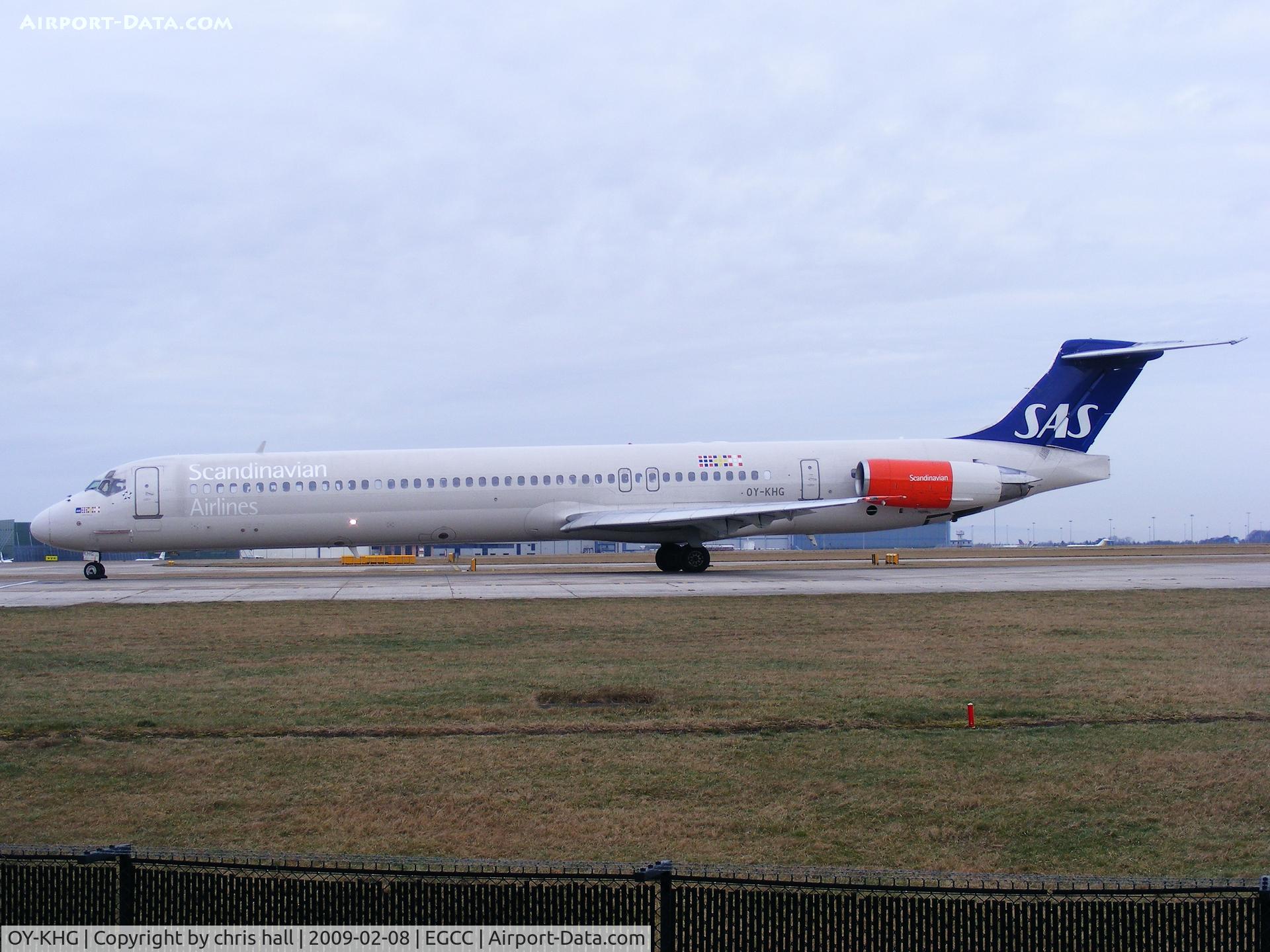OY-KHG, 1988 McDonnell Douglas MD-82 (DC-9-82) C/N 49613, Scandinavian