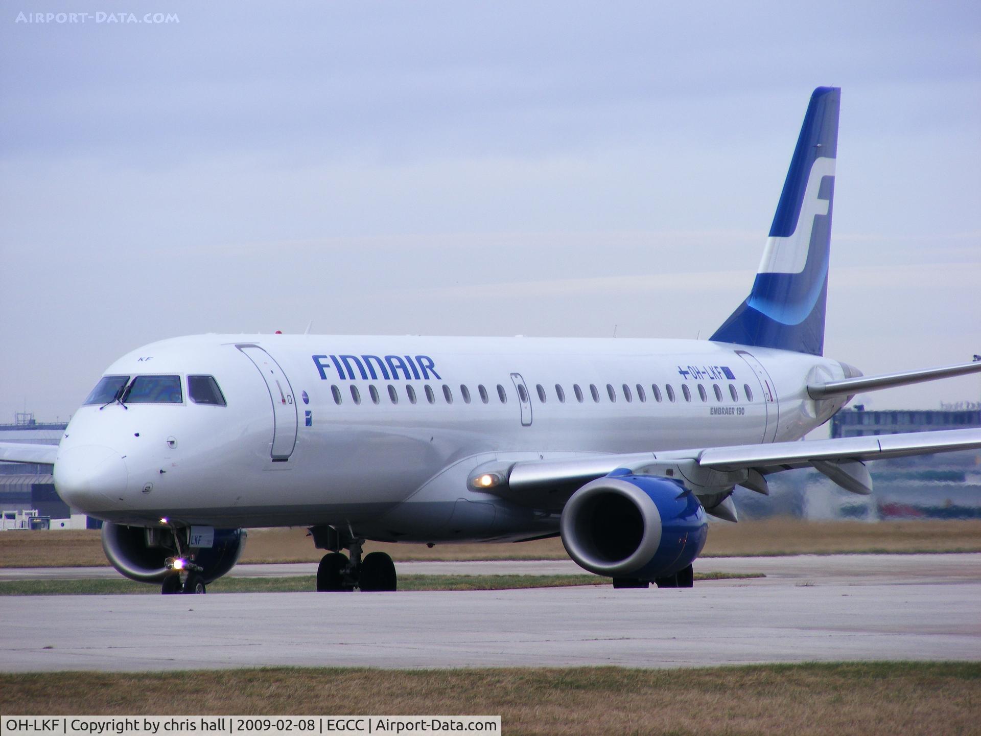 OH-LKF, 2007 Embraer 190LR (ERJ-190-100LR) C/N 19000066, Finnair