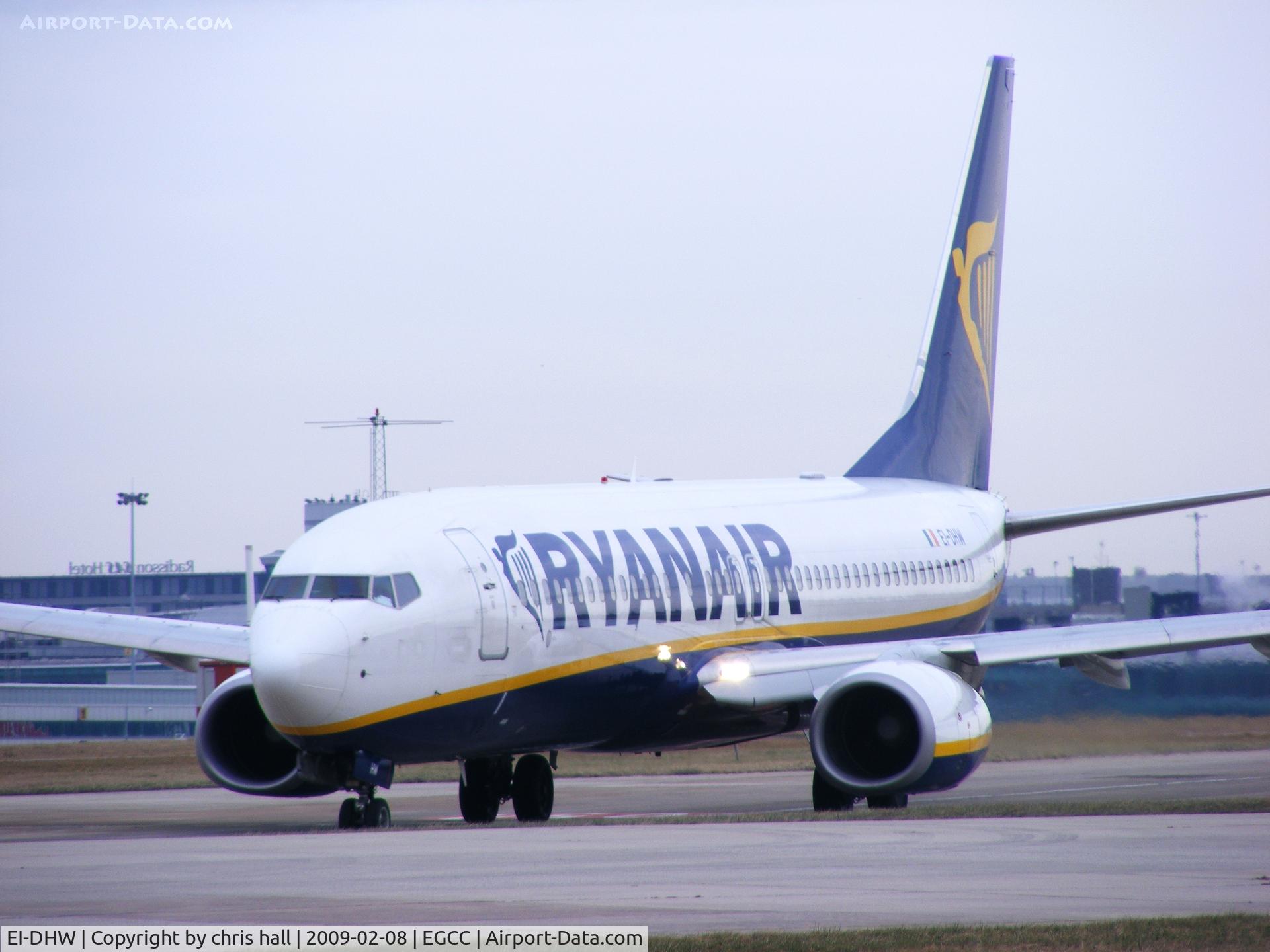 EI-DHW, 2005 Boeing 737-8AS(WL) C/N 33823, Ryanair