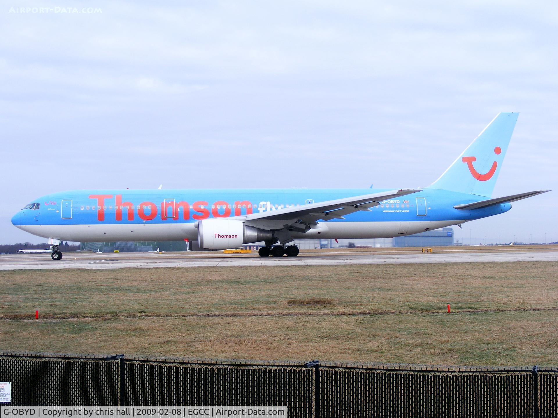 G-OBYD, 1997 Boeing 767-304/ER (BCF) C/N 28042, Thomson