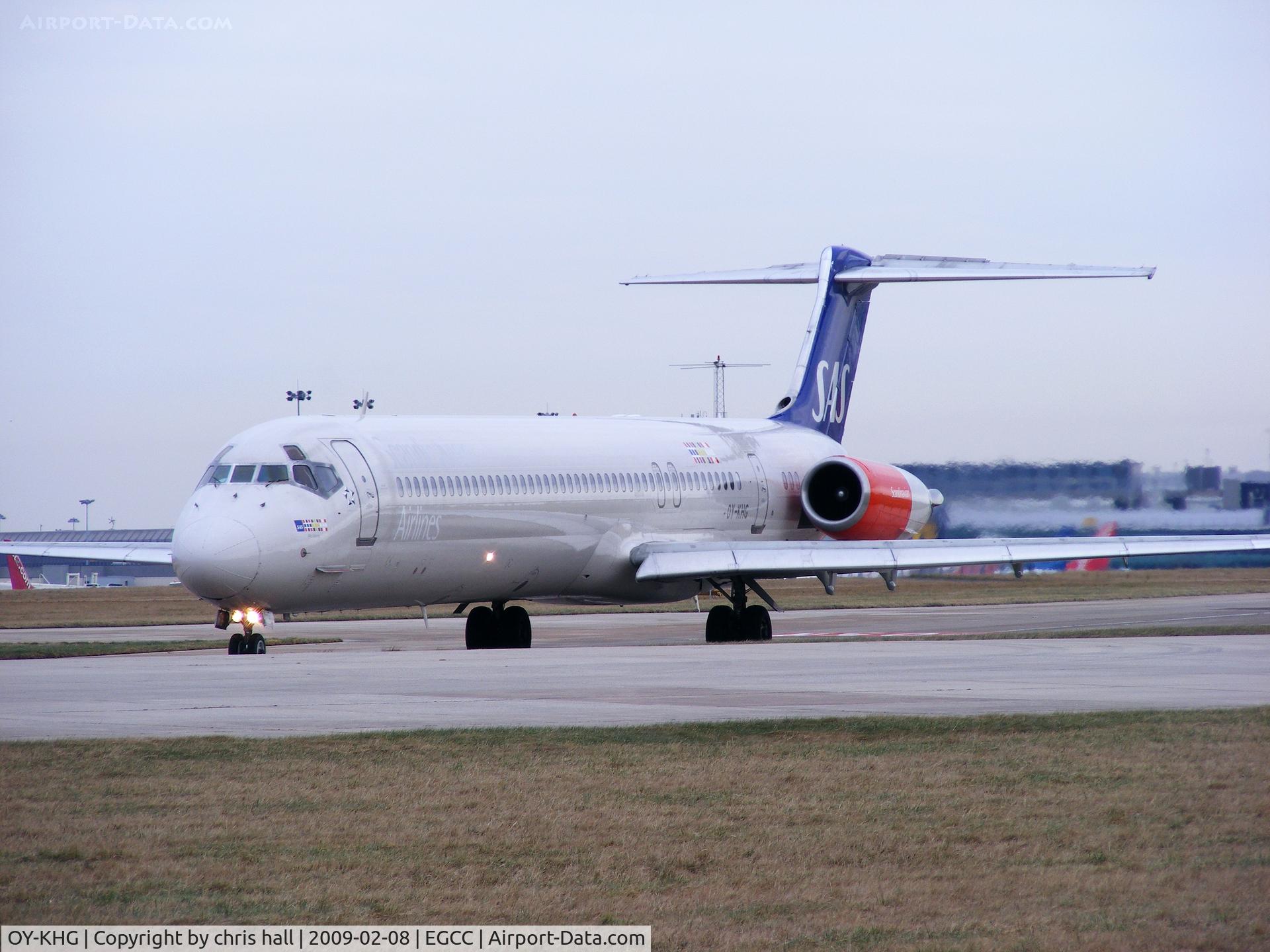 OY-KHG, 1988 McDonnell Douglas MD-82 (DC-9-82) C/N 49613, Scandinavian