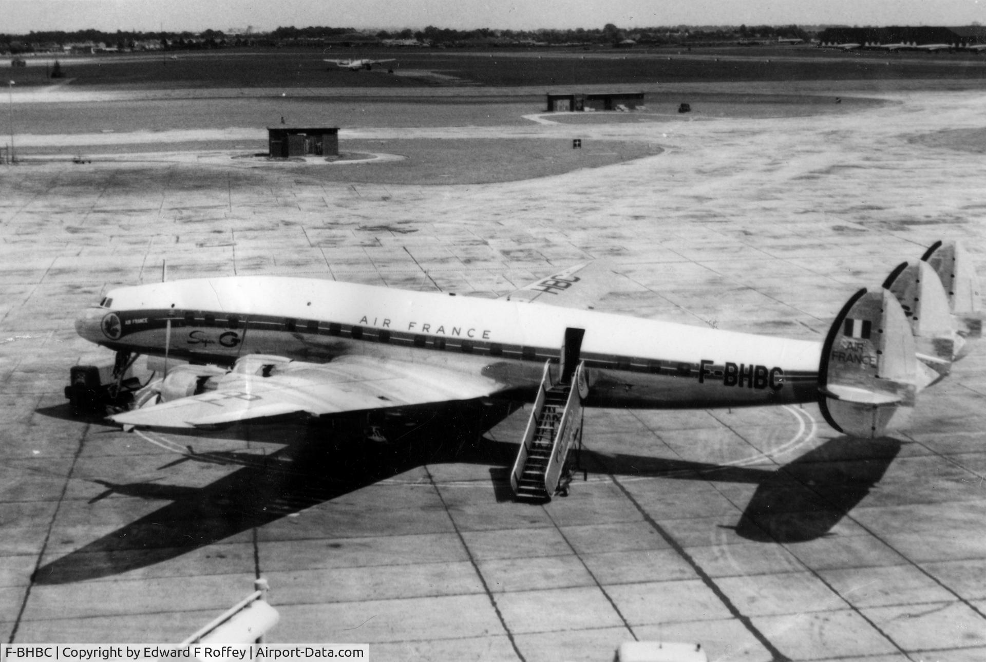F-BHBC, 1955 Lockheed L1049G-82-98 C/N 4622, Lockheed Aircraft Corp LOCKHEED 1049G 82 F-BHBC