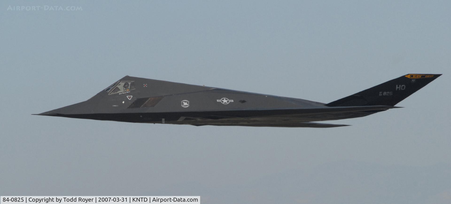84-0825, 1984 Lockheed F-117A Nighthawk C/N A.4039, Point Mugu Airshow 2007