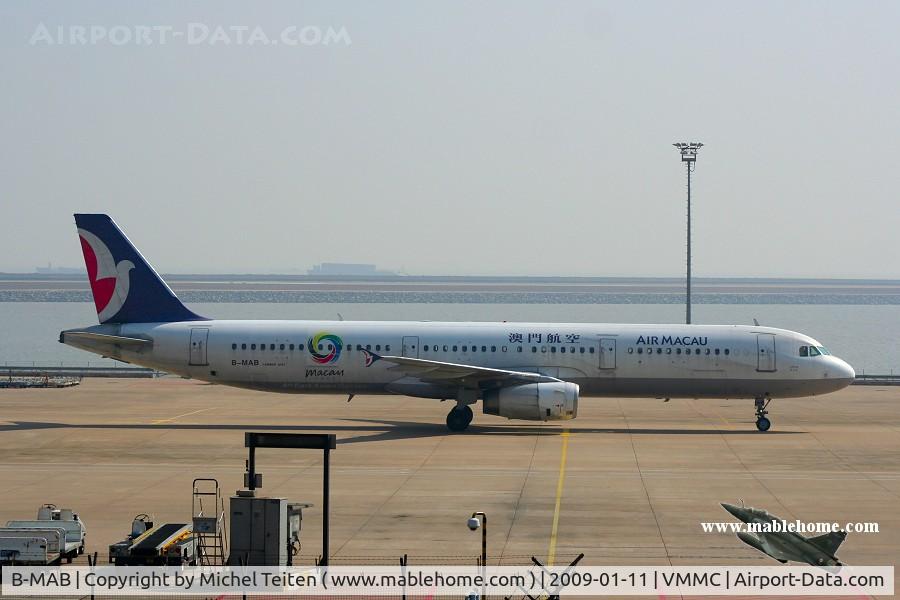 B-MAB, 1995 Airbus A321-131 C/N 557, Air Macau