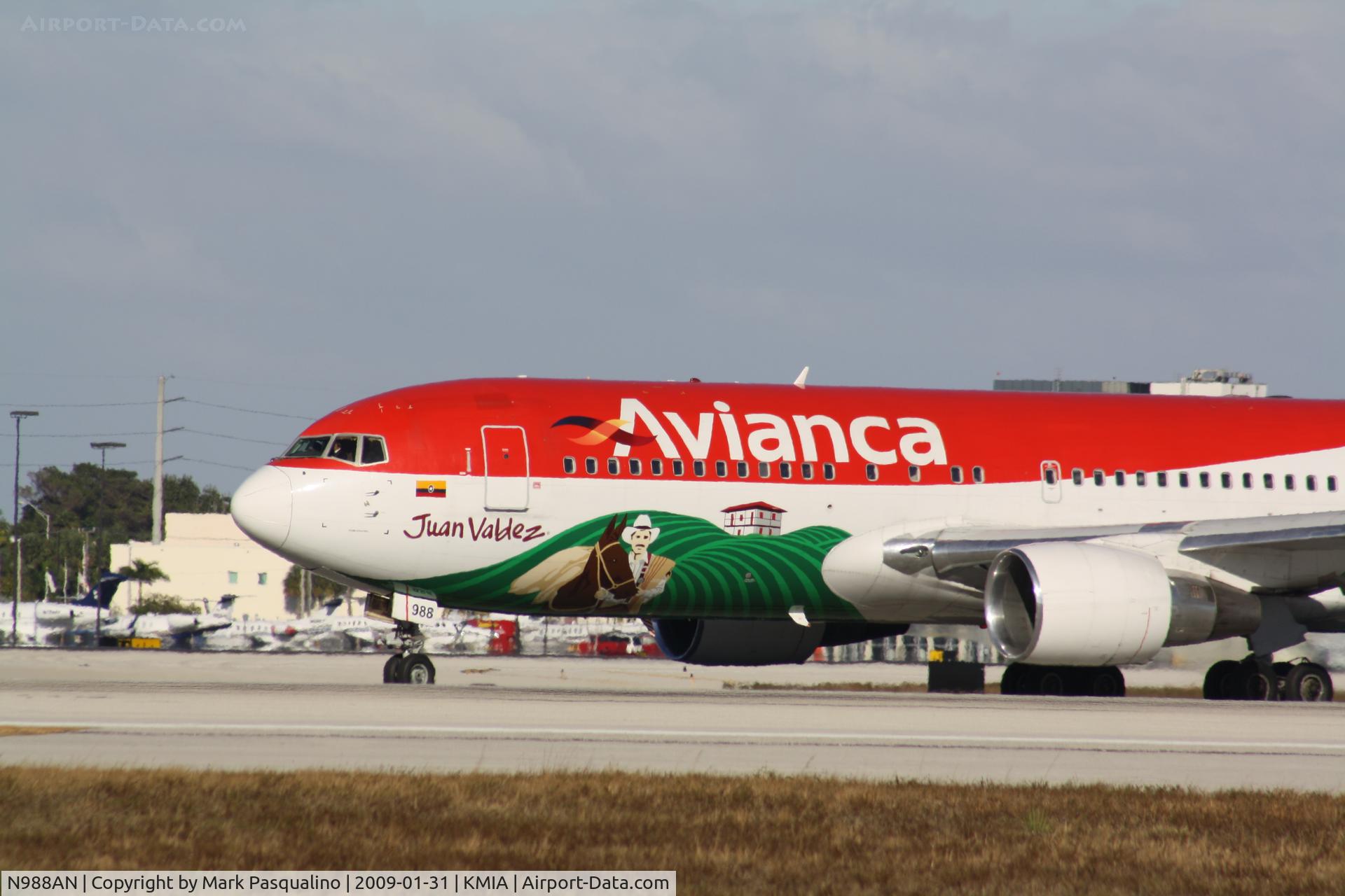 N988AN, 1990 Boeing 767-284 C/N 24742, Boeing 767-200
