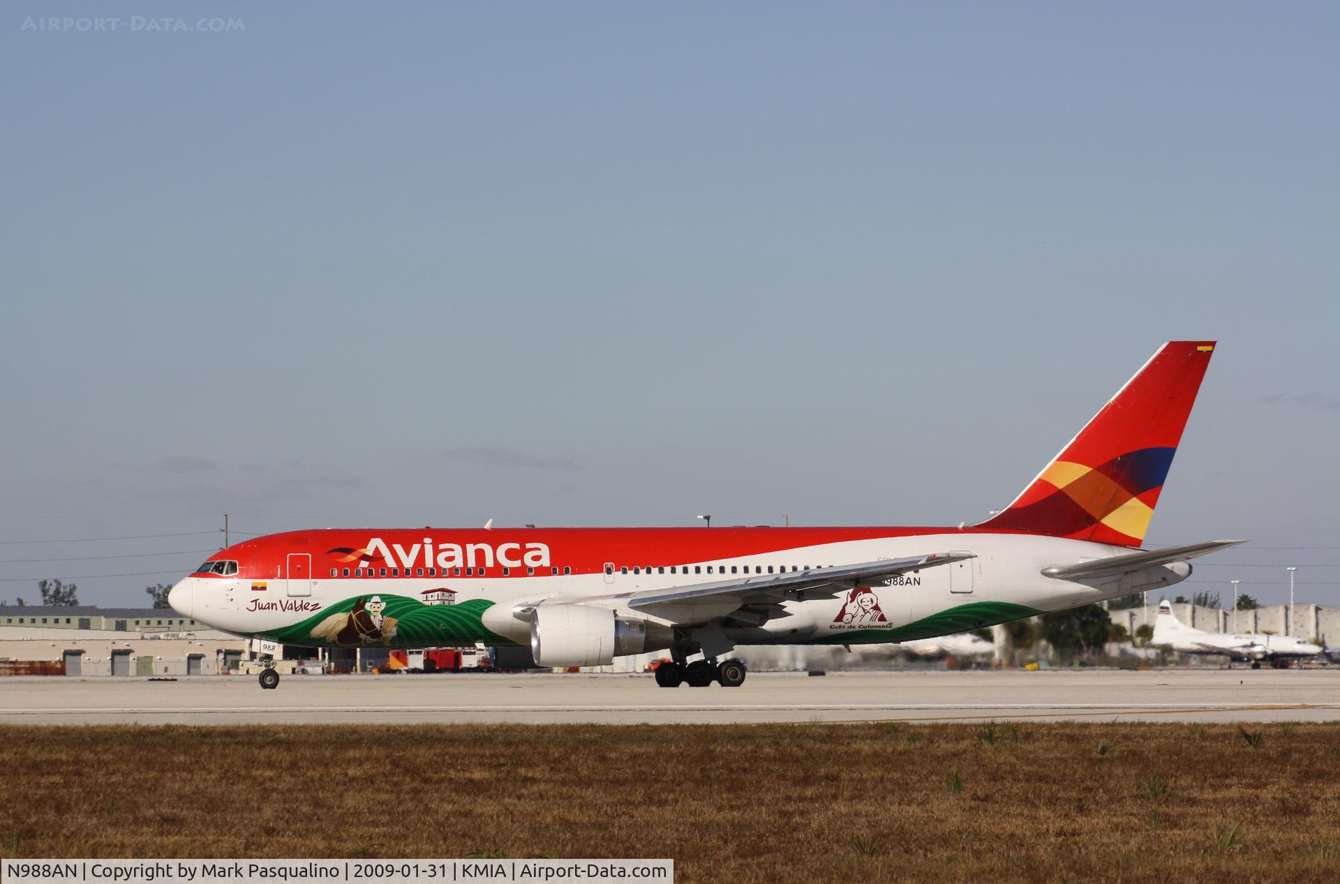 N988AN, 1990 Boeing 767-284 C/N 24742, Boeing 767-200