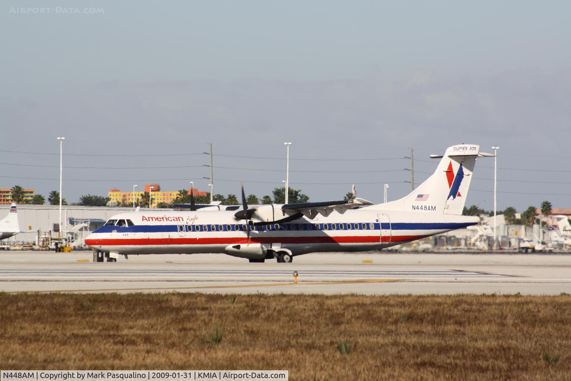 N448AM, 1995 ATR 72-212 C/N 448, ATR 72-212