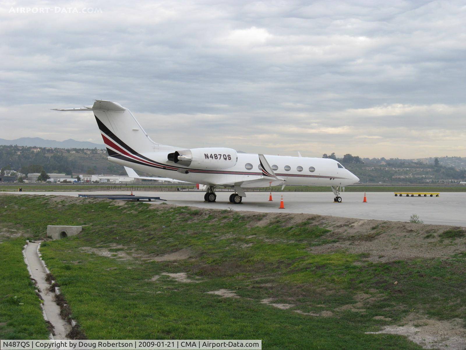 N487QS, 1996 Gulfstream Aerospace G-IV C/N 1287, 1996 GULFSTREAM IV, two Rolls Royce Tay Mk611-8 Turbofans 13,850 lb st each