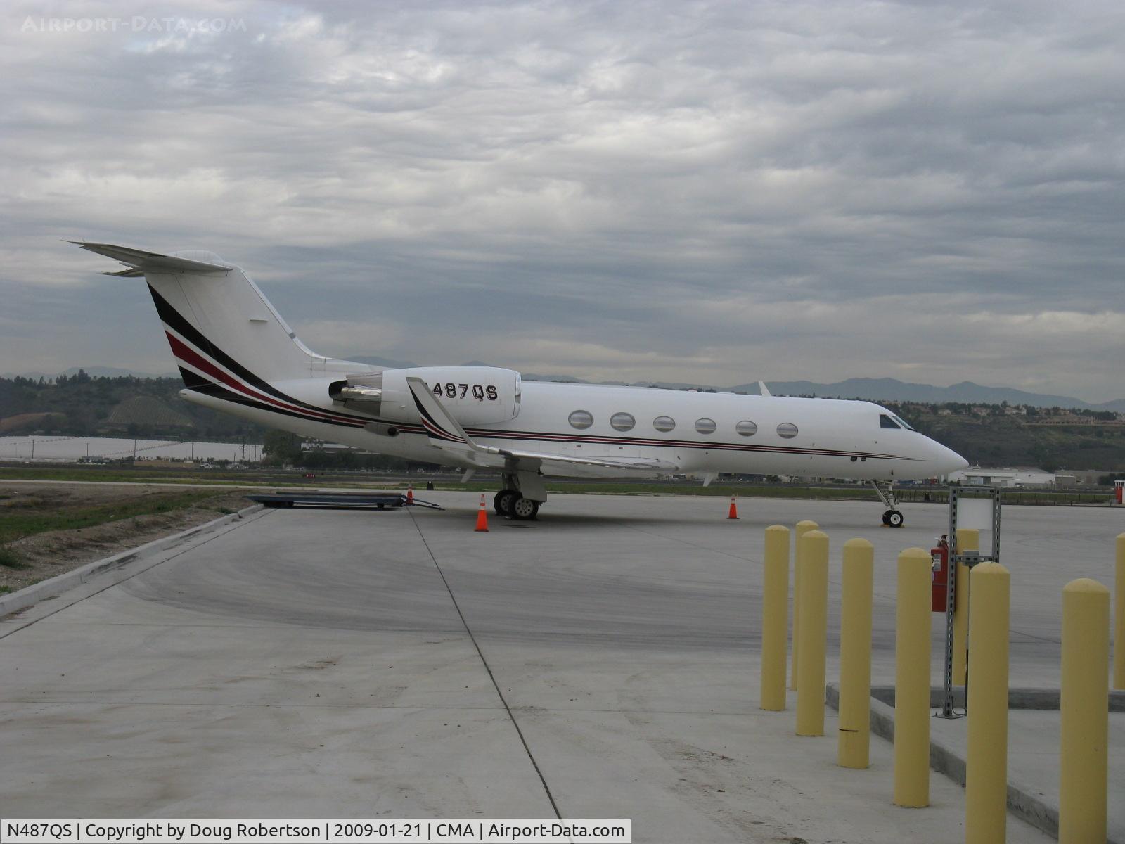 N487QS, 1996 Gulfstream Aerospace G-IV C/N 1287, 1996 GULFSTREAM IV, two Rolls Royce Tay Mk611-8 Turbofans 13,850 lb st each