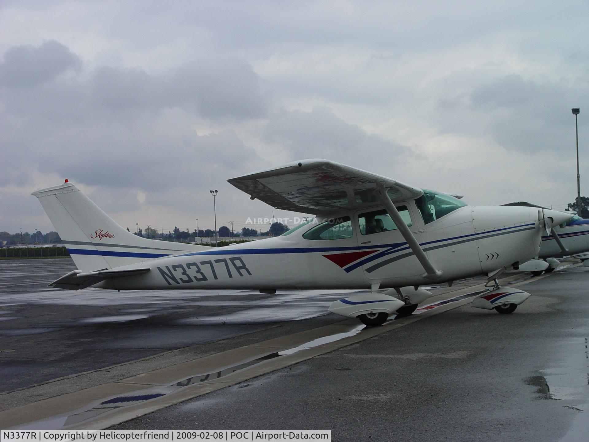N3377R, 1967 Cessna 182L Skylane C/N 18258677, Parked at Brackett