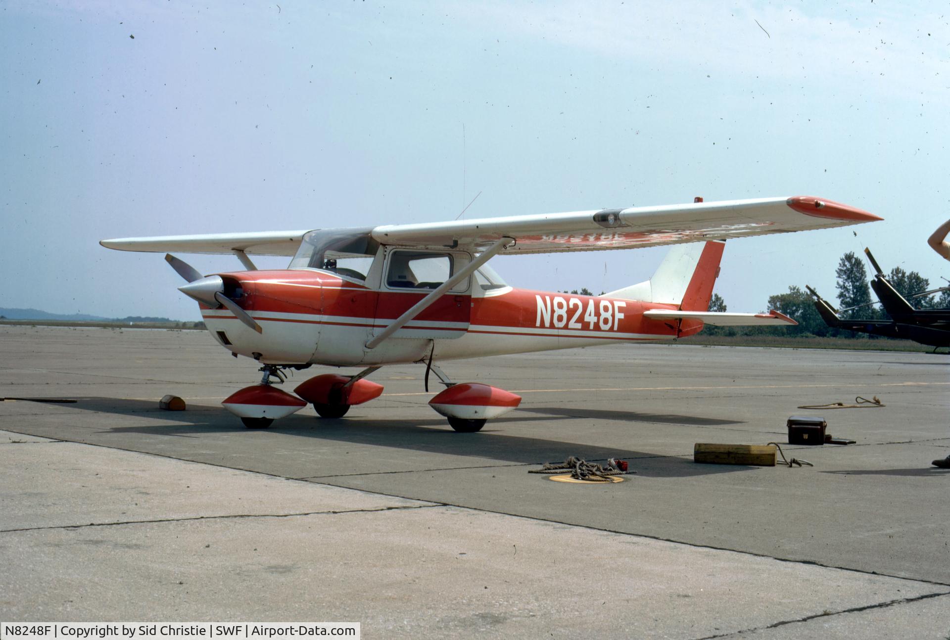 N8248F, 1966 Cessna 150F C/N 15064348, My airplane 1974