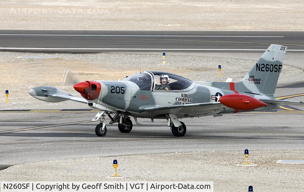 N260SF, 1979 SIAI-Marchetti F-260C C/N 374/35-001, Air Combat USA