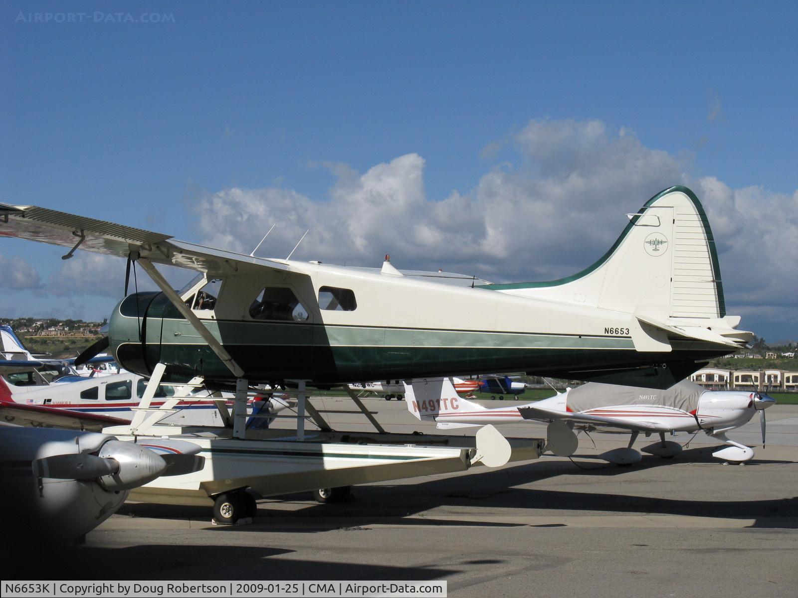 N6653K, 1953 De Havilland Canada DHC-2 MK. I(L20A) C/N 565, 1953 DeHavilland BEAVER DHC-2 MK.1(L20A) Amphibian, P&W R-985 Wasp Jr. 450 Hp, three blade prop