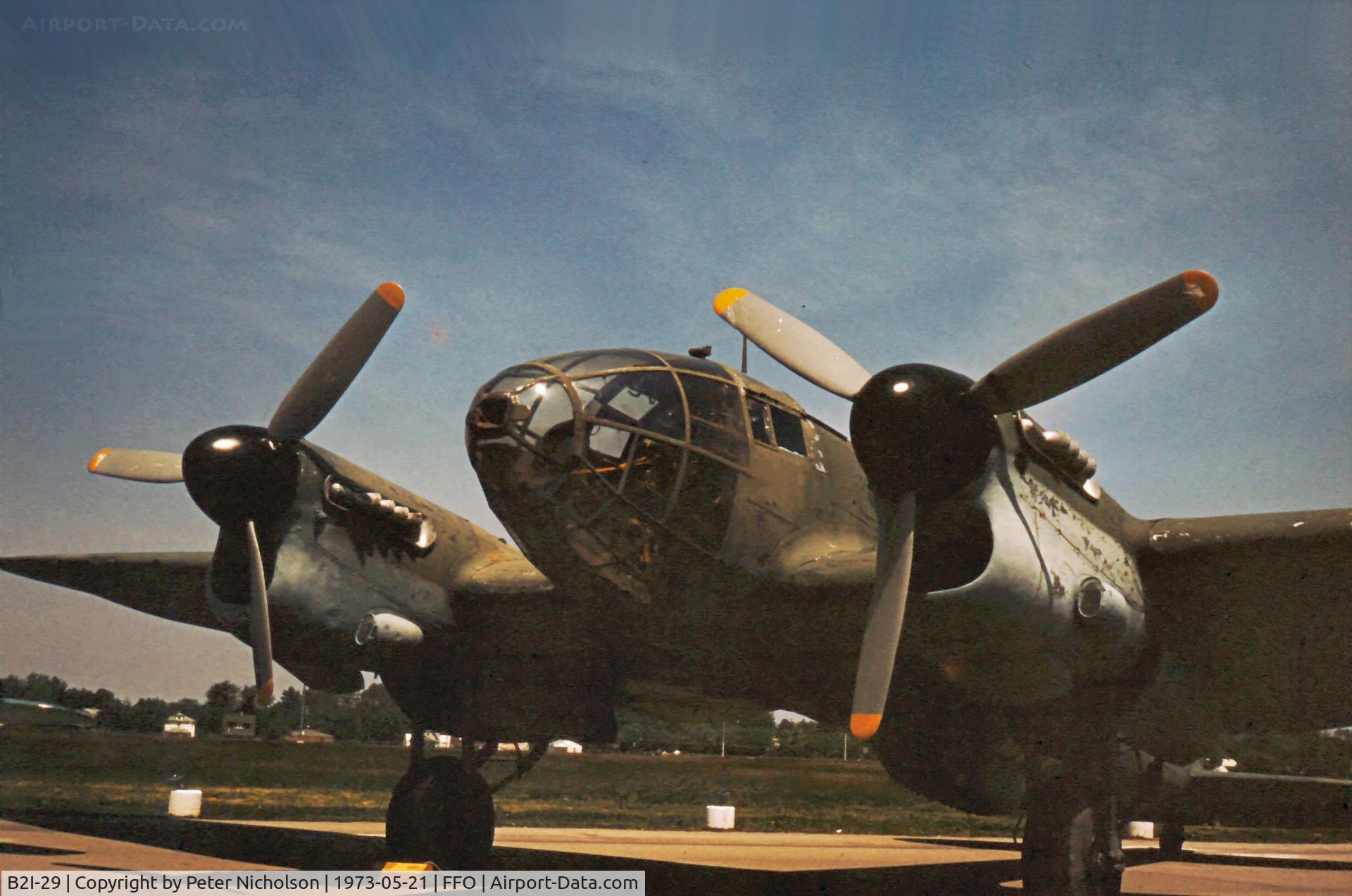B2I-29, CASA 2-111D C/N 152, Ex Spanish AF CASA 2.111H donated by the Spanish Govt to the USAF Museum.