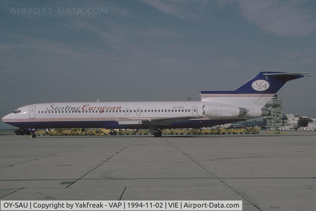 OY-SAU, 1973 Boeing 727-2J4 C/N 20764, Sterling European Boeing 727-200